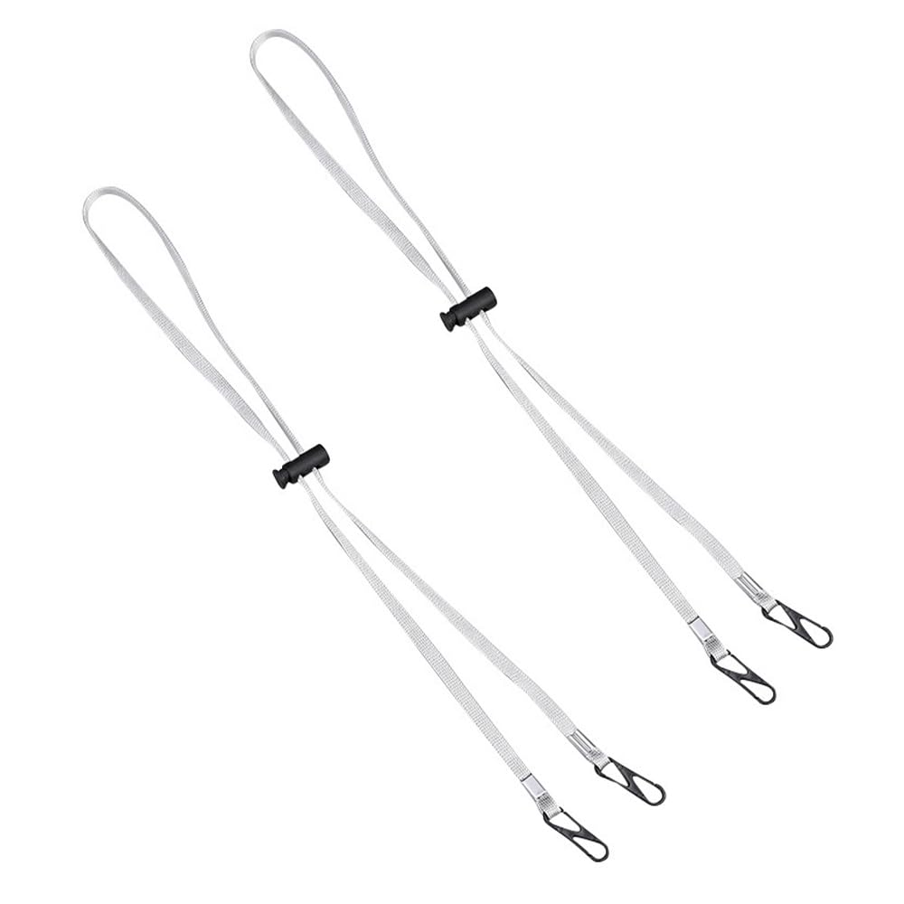 【送料無料】[QIKEJI] 帽子 紐 ストラップ 帽子 紐 帽子 ストラップ ハットキーパー フック式 2個セッ..