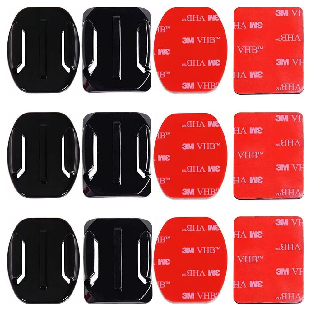 【送料無料】アクセサリー セット アクションカメラマウントキット GoPro用 強力な粘着性 強固な粘着性..