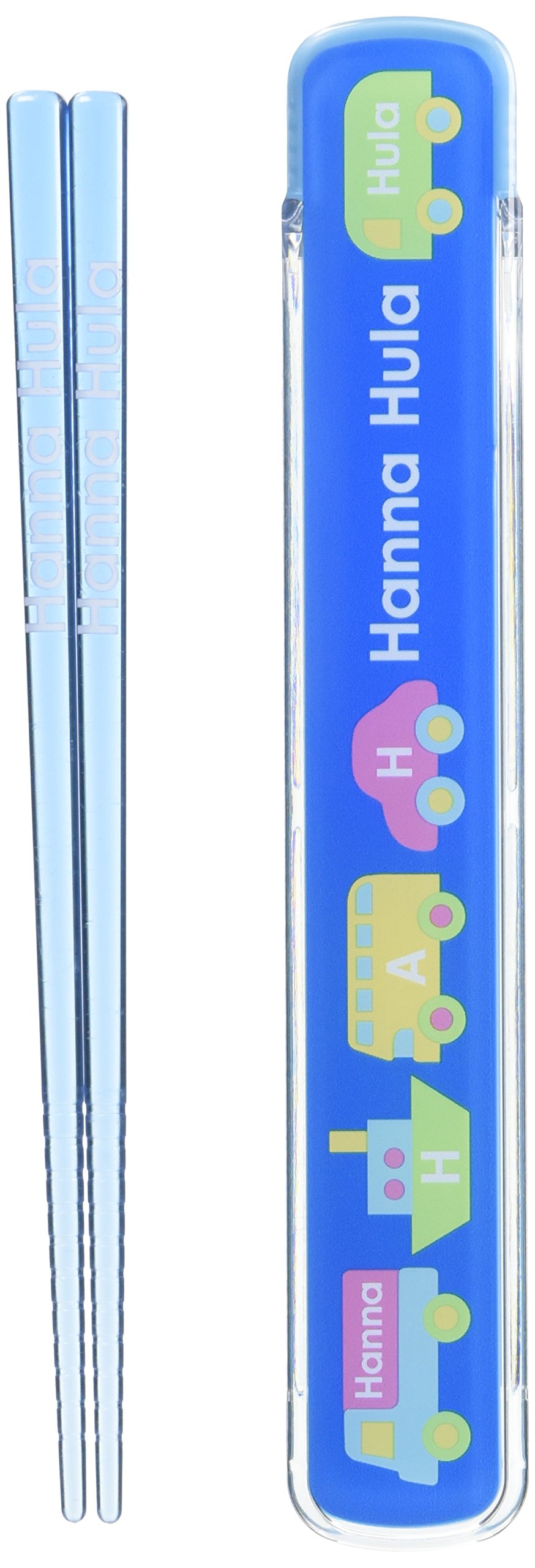 【送料無料】ハンナフラ(Hanna Hula) キッズ 箸・箸箱セット のりもの