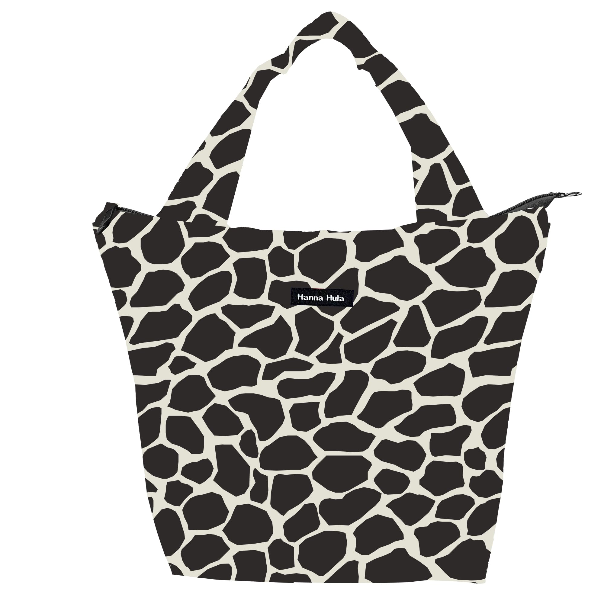【送料無料】ハンナフラ(Hanna Hula) ボール収納バッグ ジラフブラック 折りたたみサブバッグ 軽量トート