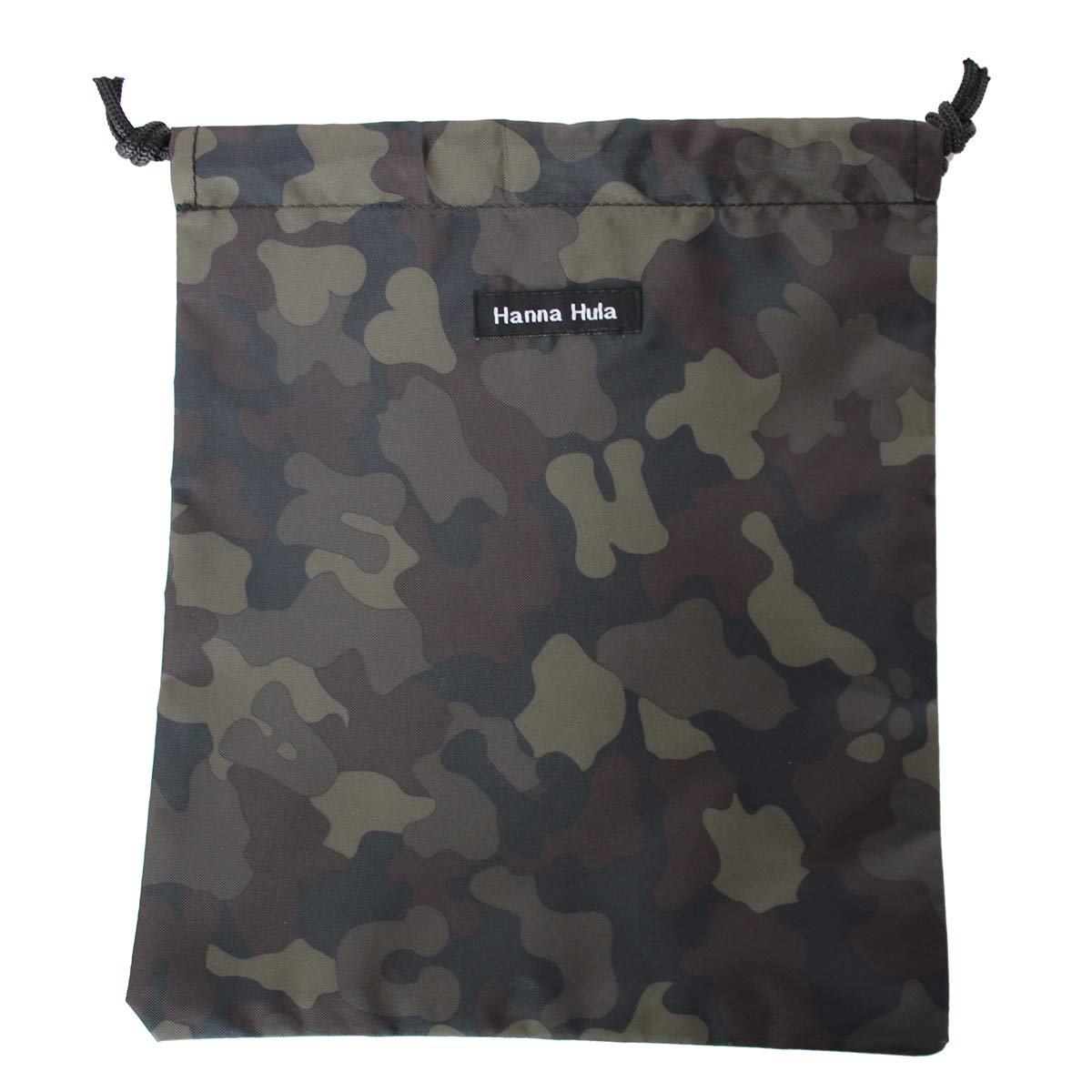 【送料無料】ハンナフラ(Hanna Hula) お着替え袋 消臭 カモフラージュ 消臭巾着M 抗菌 撥水