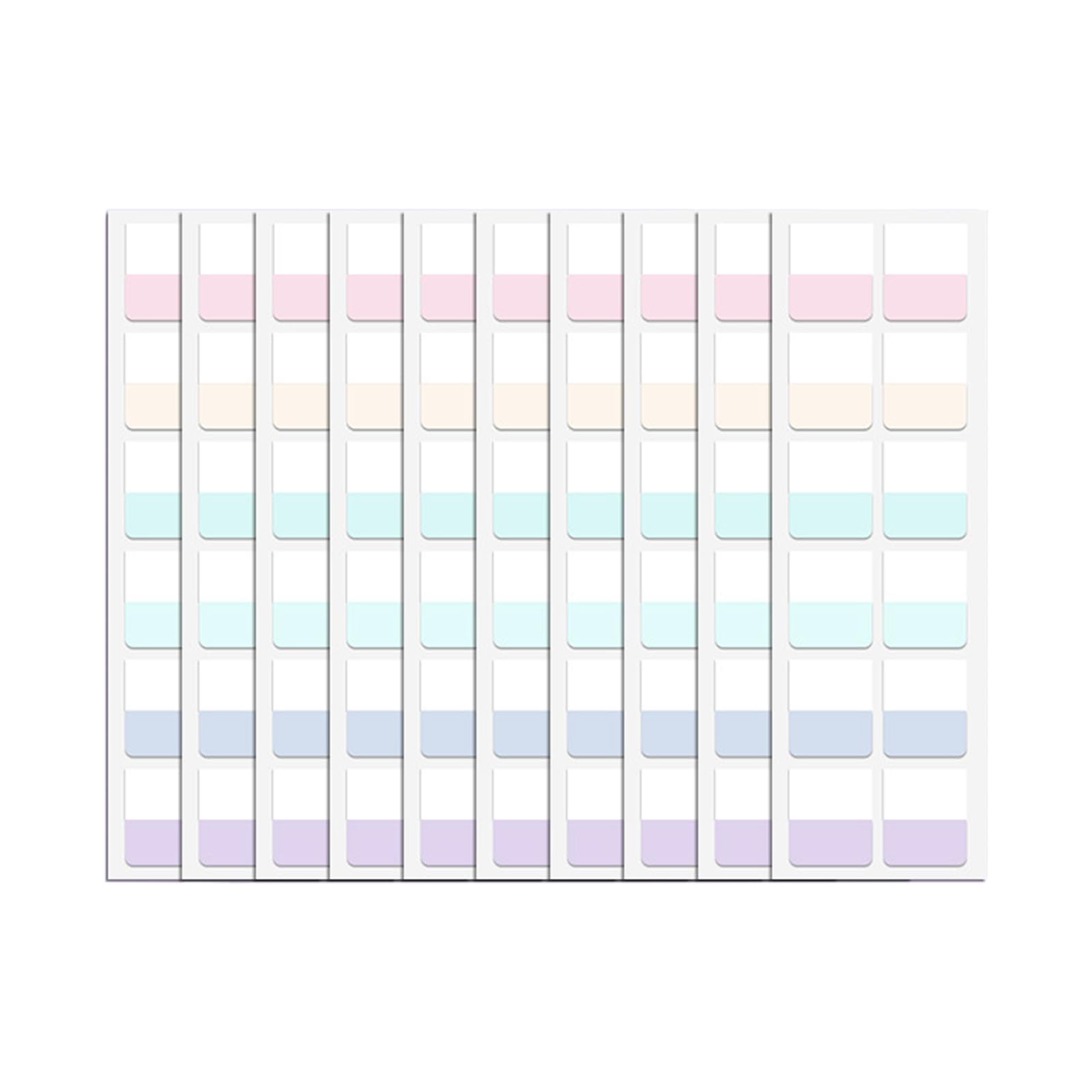 【送料無料】Akkerds インデックスシール シンプル プレミアム カラー インデックスシール 学生 梱包材 おしっこシール 120枚 28mmx25mm