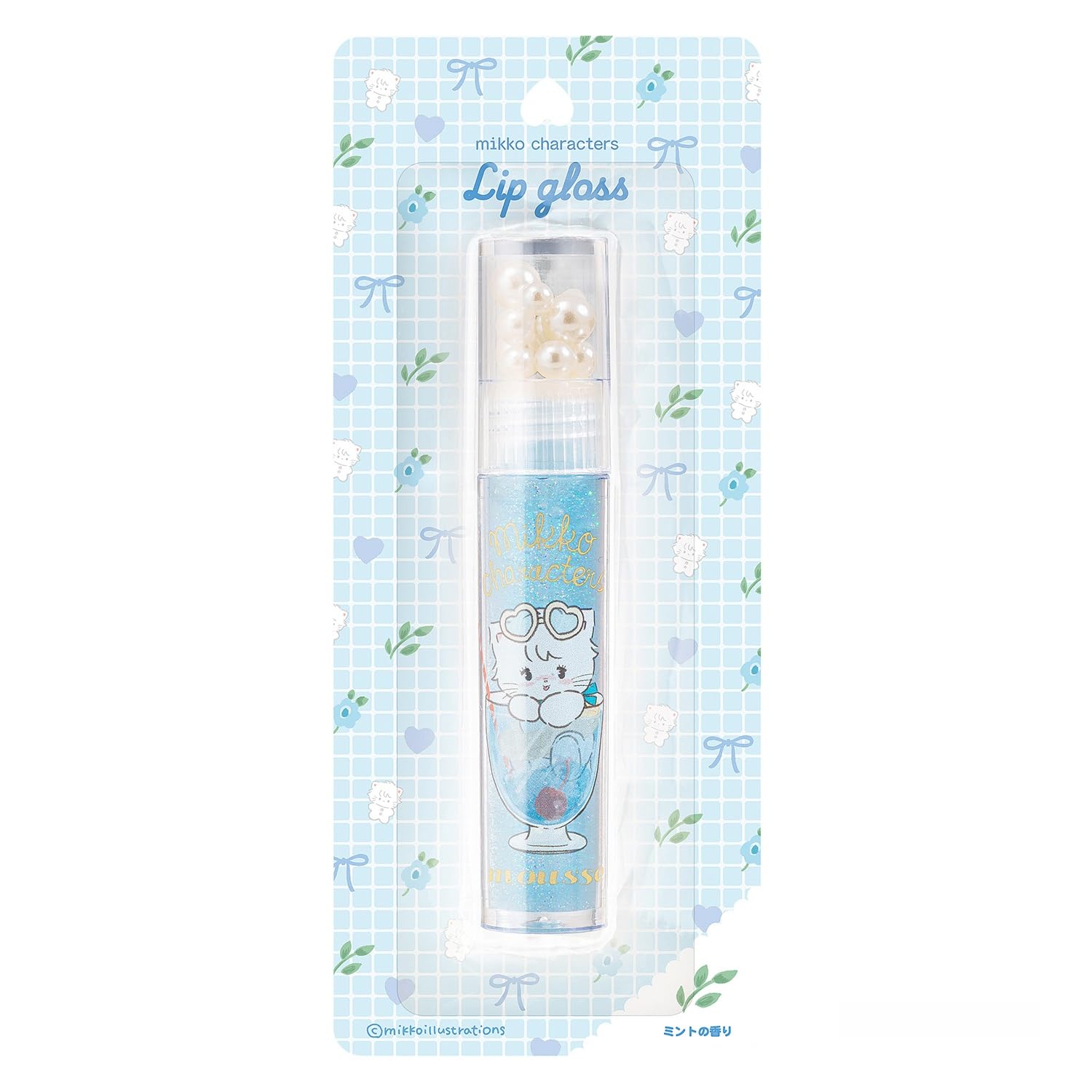 【送料無料】マルカ(Maruka) Mikko リップグロス ムース (ミントの香り) 175461