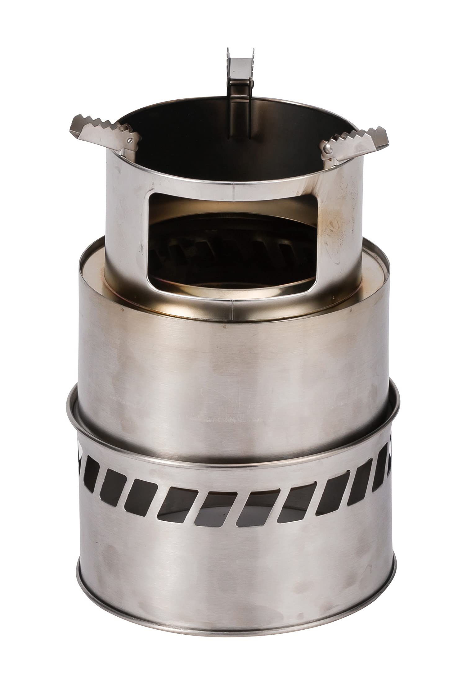 【送料無料】武田コーポレーション 【高火力・BBQ・アウトドア】 シルバー 19.2×19.2×31cm キャンピン..