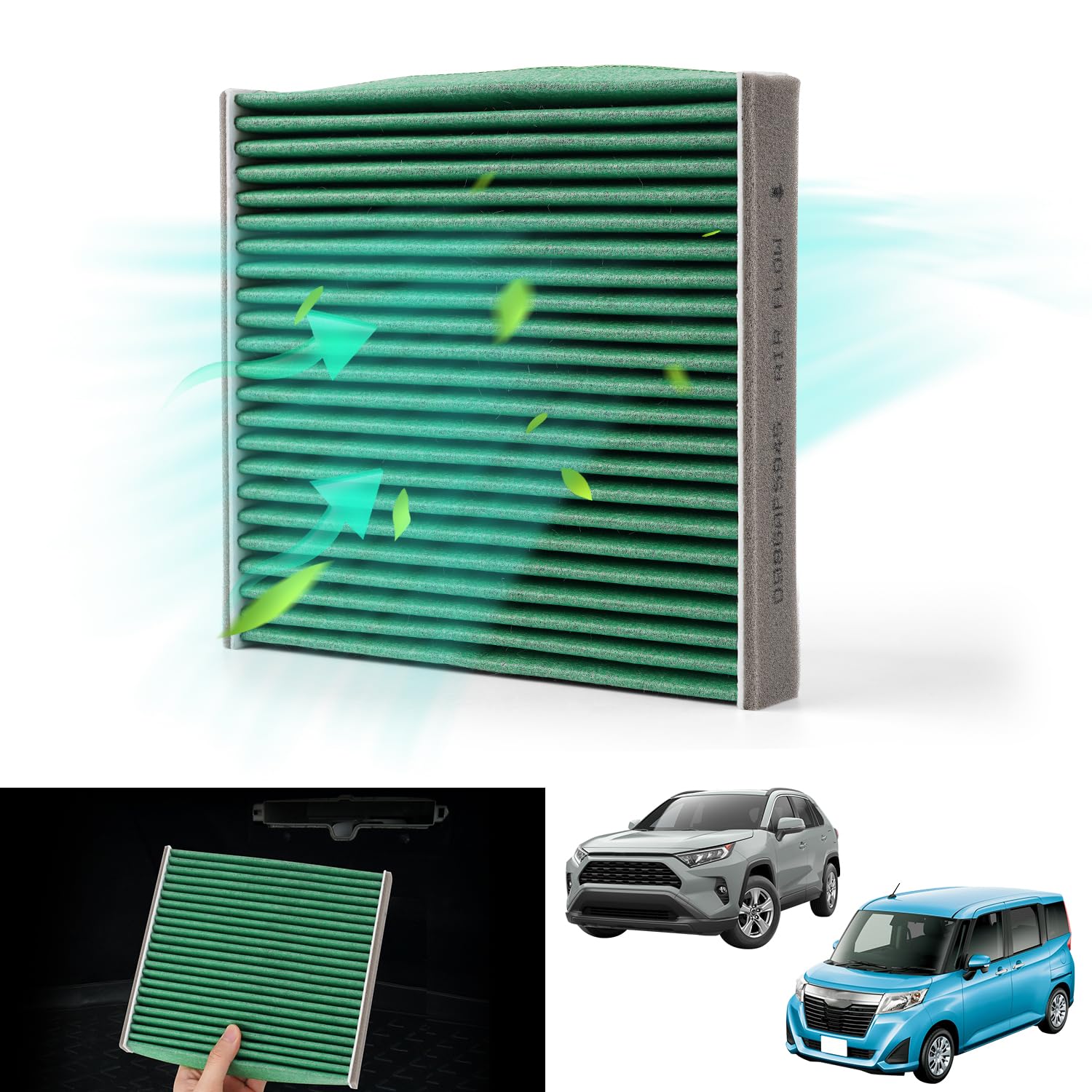 【送料無料】AUTO SPEC トヨタ レクサス スバル に適用 エアコンフィルター 多車種対応 NCP131 87139-30040 カーエアコンフィルター ウイルスタイプ 車用エアコンフィルター 特殊4層構造 PM2.5除去 高除塵 活性炭入り 花粉除去 排ガス 抗カビ 抗ウイルス 抗アレルタイプ