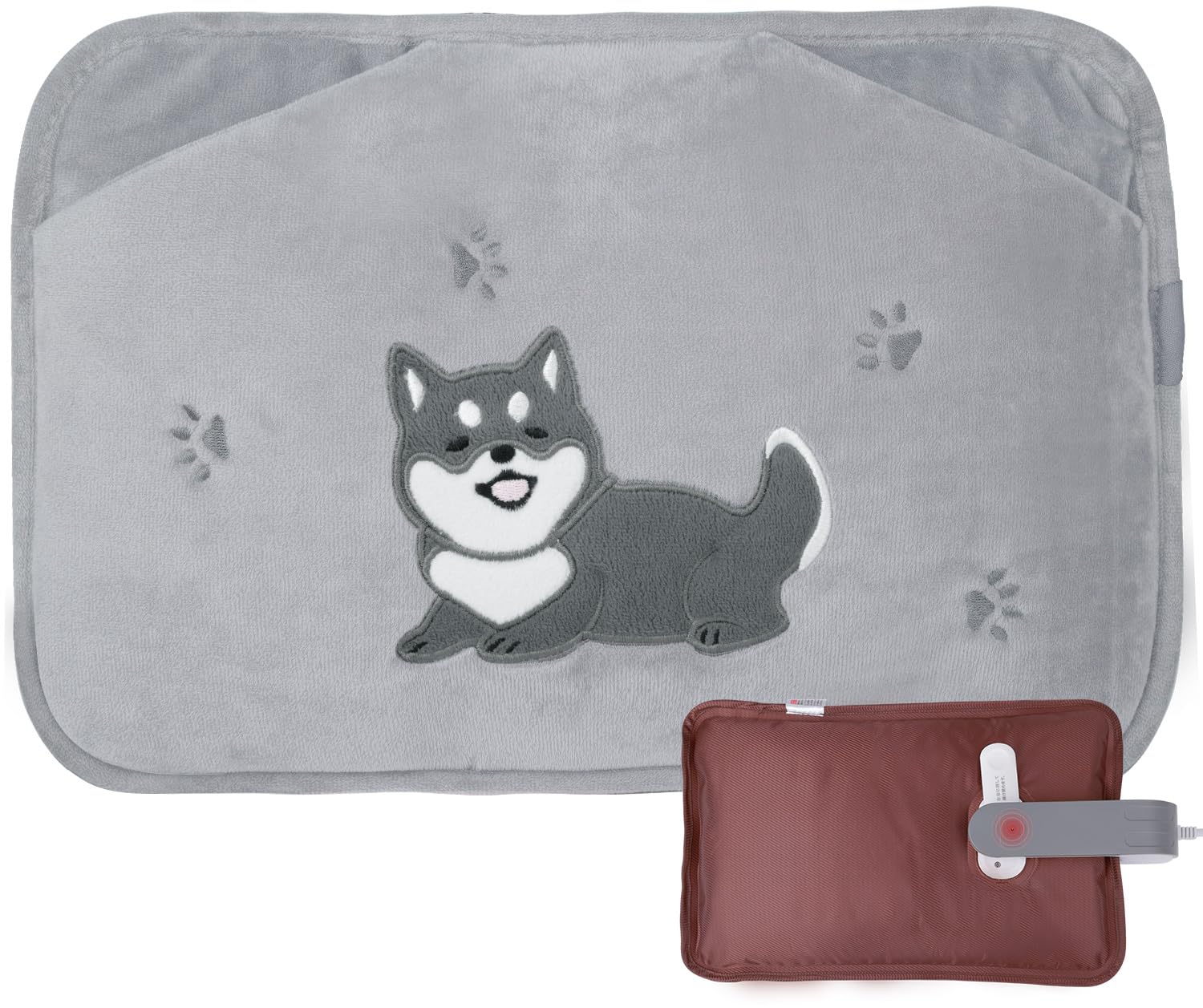 【送料無料】湯たんぽ 充電式 ゆたんぽ BeeTool【大きめサイズ&PSE認証済み】37x25x5cm エコ 湯タンポ ポケットデザイン 4~12H長時間保温 省エネ ぬくぬく保温カバー付 防爆充電器 過熱防止機能 繰り返し使用可 暖房器具 蓄熱式湯たんぽ 防寒 車中泊 キャンプ 冷房対策