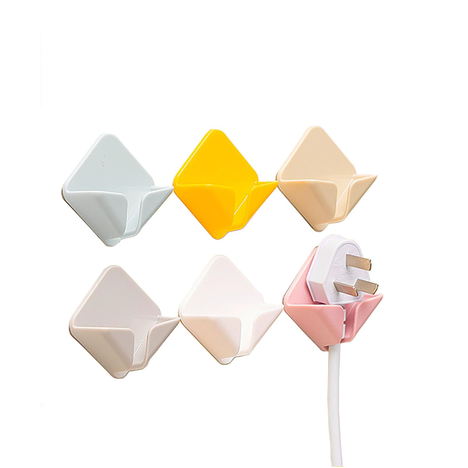 【送料無料】RuiMi プラグ プラグフック ケーブル フック 強力 粘着【穴あけ不要】防水 防湿 電源コー..