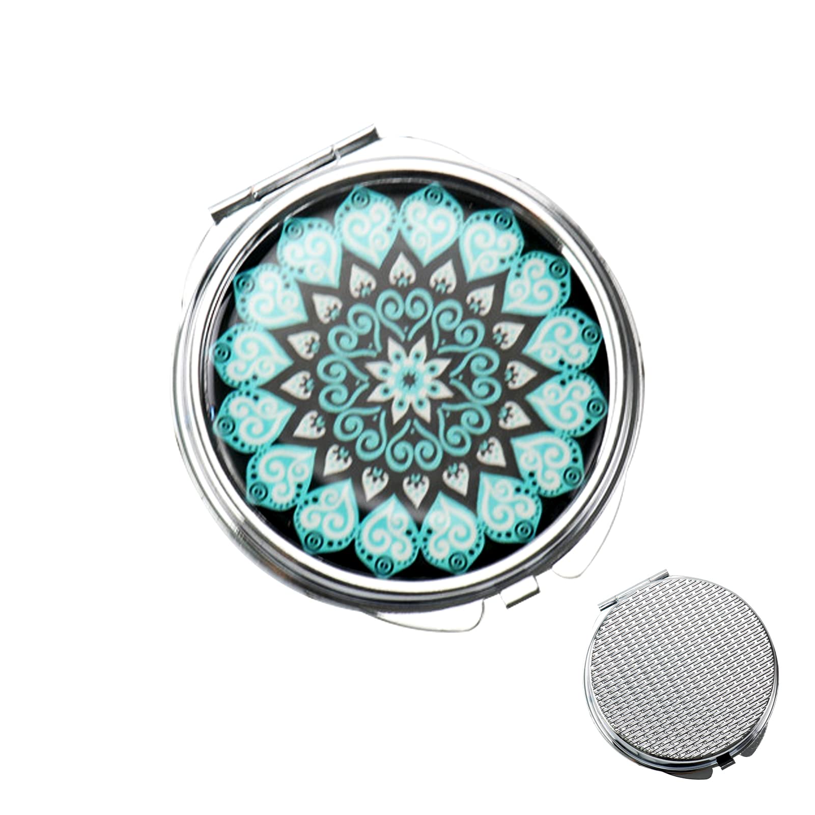 【送料無料】WIICOYK ピルケース 丸型 φ60mm 薬ケース 携帯用 おしゃれ 1日3回 薬入れ 小型 錠剤 サプ..