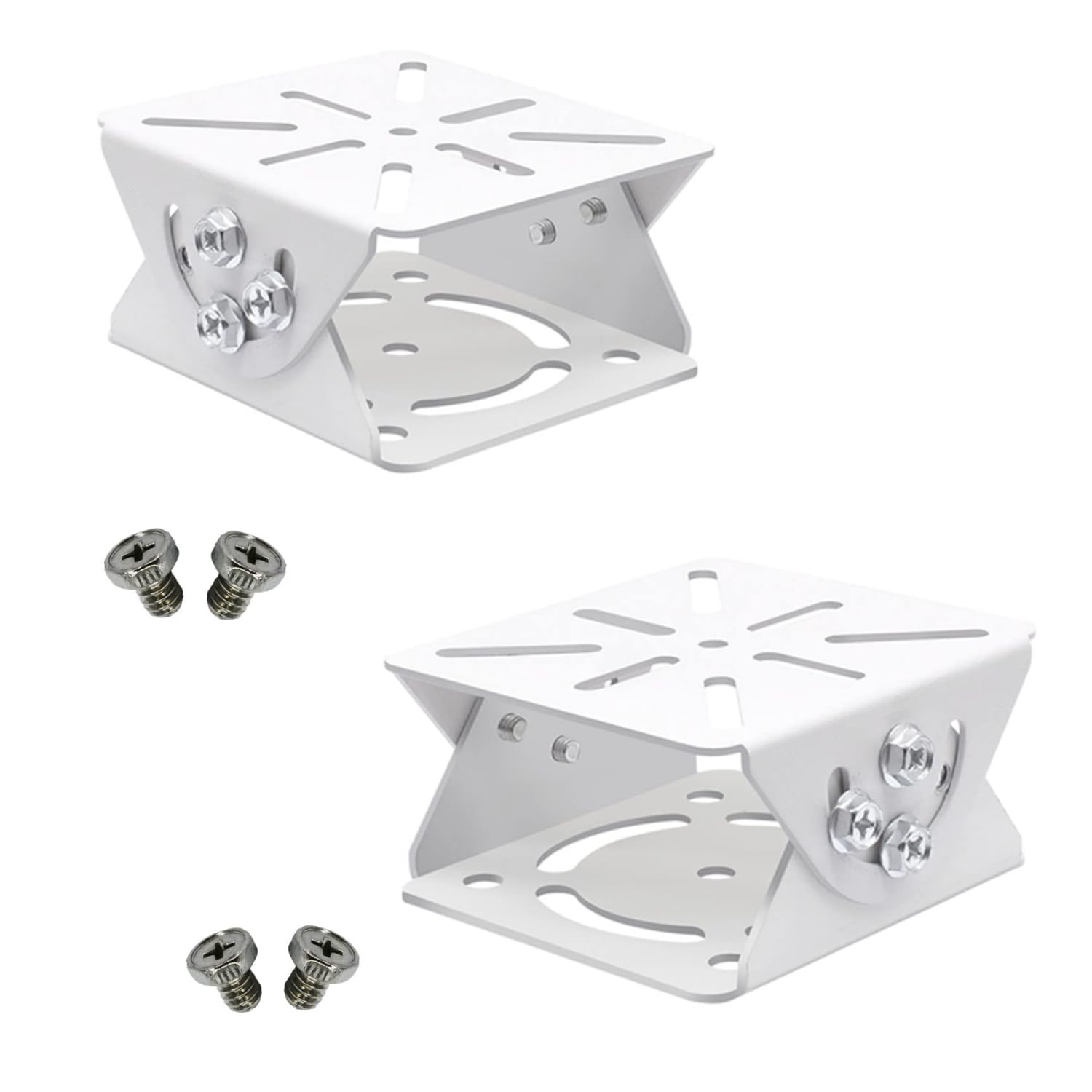 【送料無料】Coolotic 2個入り CCTV安全防犯カメラ雲台監視カメラ汎用レバー取付ジョイントブラケット..