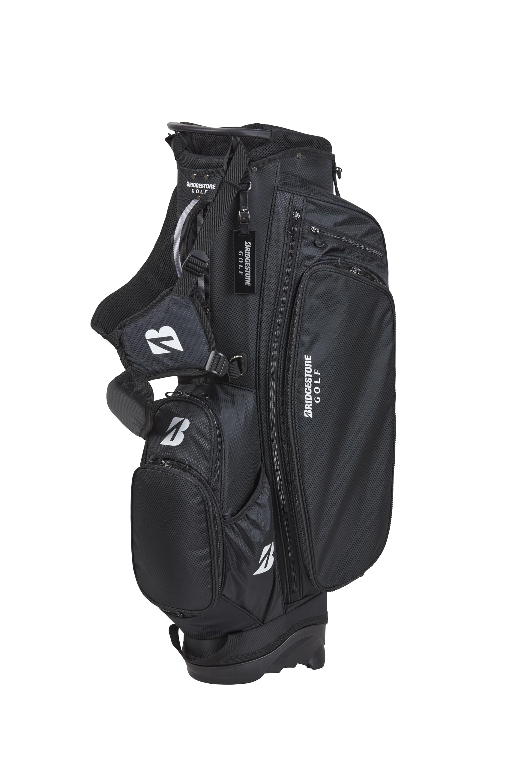 【送料無料】BRIDGESTONE(ブリヂストン) キャディバッグ 軽量スタンドモデル CBG423 BK 2024年モデル