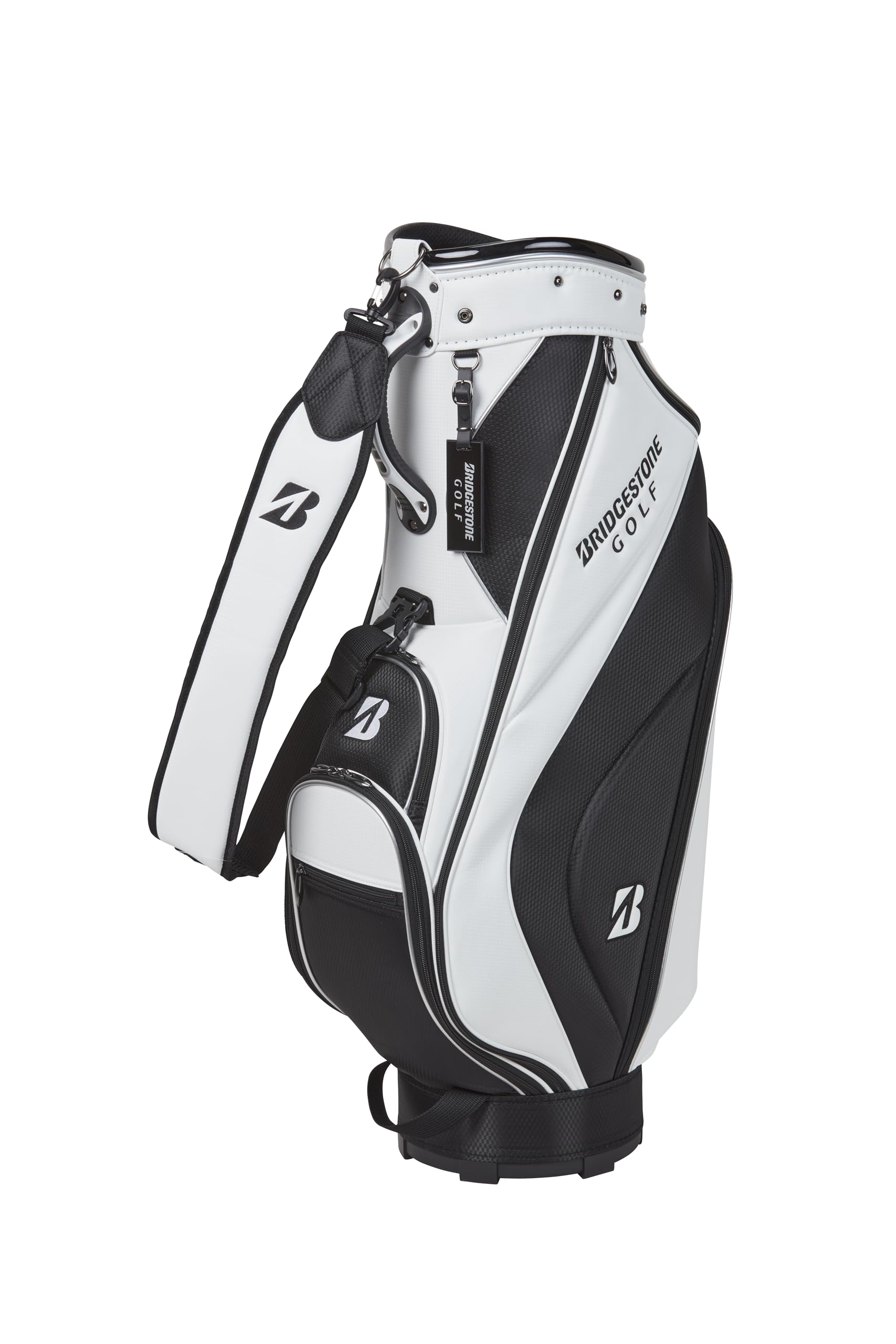 【送料無料】BRIDGESTONE(ブリヂストン) キャディバッグ 軽量ベーシックモデル CBG422 WK 2024年モデル