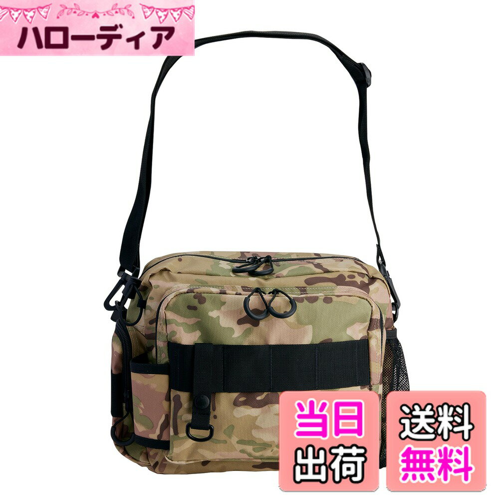 【送料無料】AbuGarcia (アブガルシア) アングラーヒップバッグ Lサイズ コーティングカモ