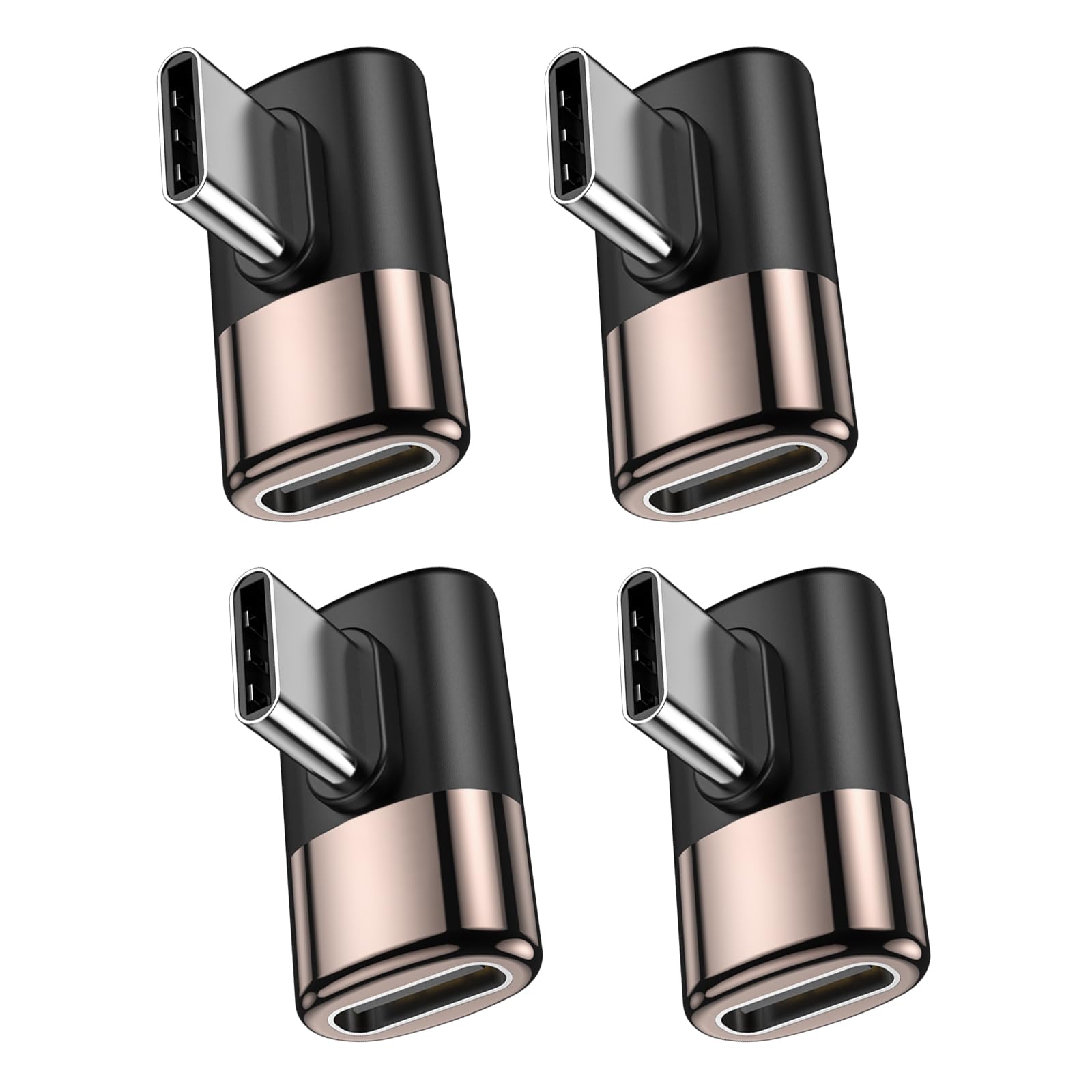 【送料無料】MOGOOD Type C 変換 アダプター 左右 90° サイドベント40Gbps高速データ転送 8K@60Hz映像..