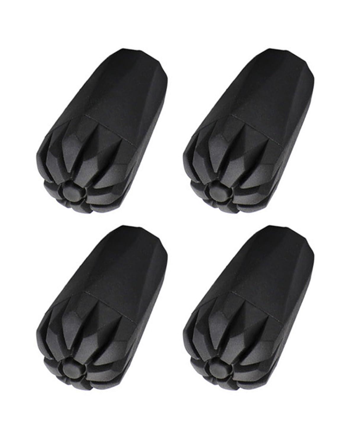 【送料無料】YFFSFDC トレッキングポール キャップ ゴムキャップ 交換用 ラバーキャップ ストック キャ..