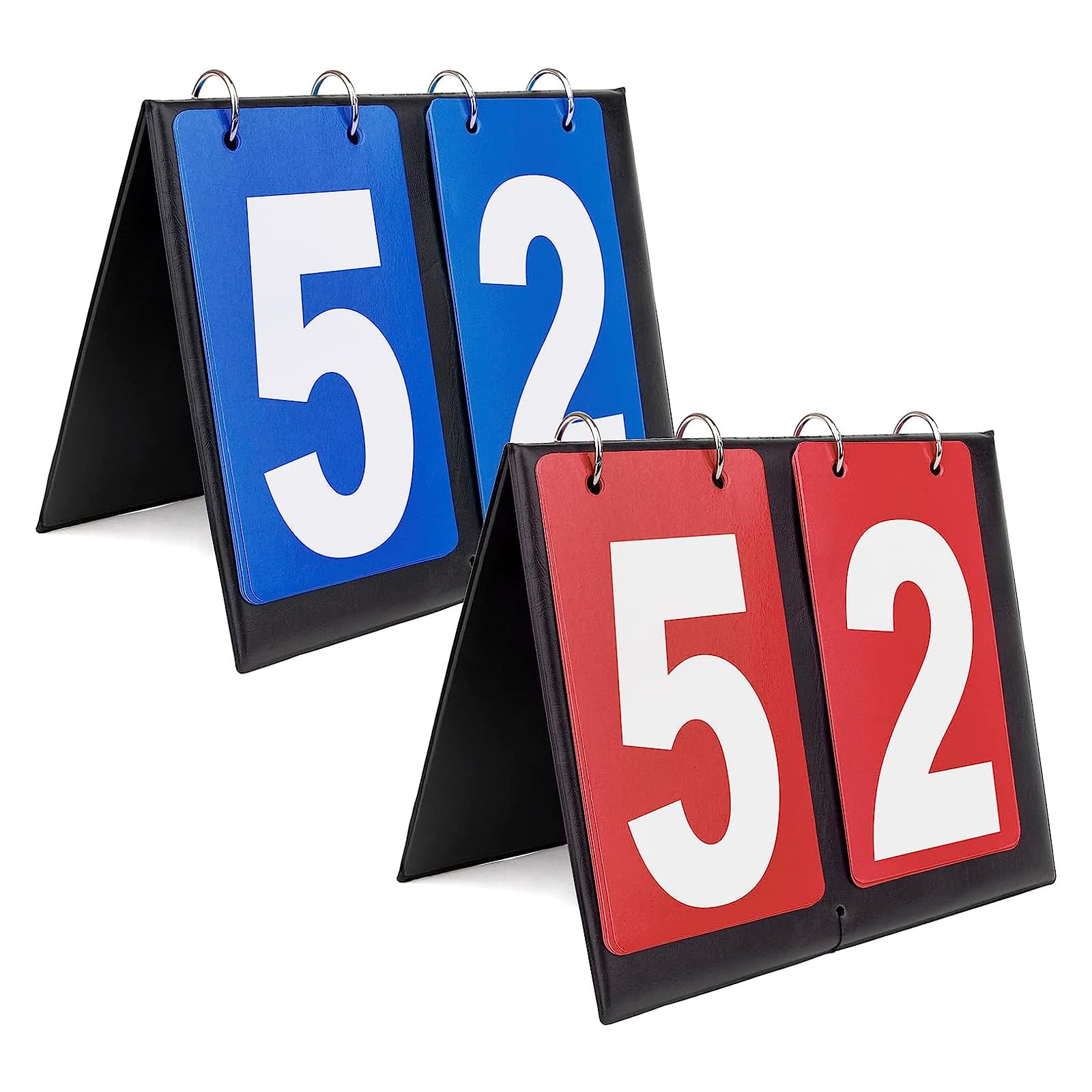 【送料無料】BTtime スコアボード 2桁 得点板 フリップスコアボード 卓上 手動式 得点ボード 読みやすい スコア表 各種スポーツに適応 組み立てカンタン...