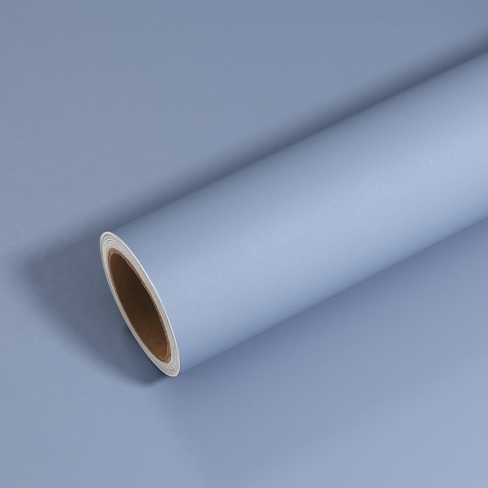 【送料無料】VEELIKE 無地 壁紙シール リメイクシート グレーブルー はがせる おしゃれ北欧 インテリア..