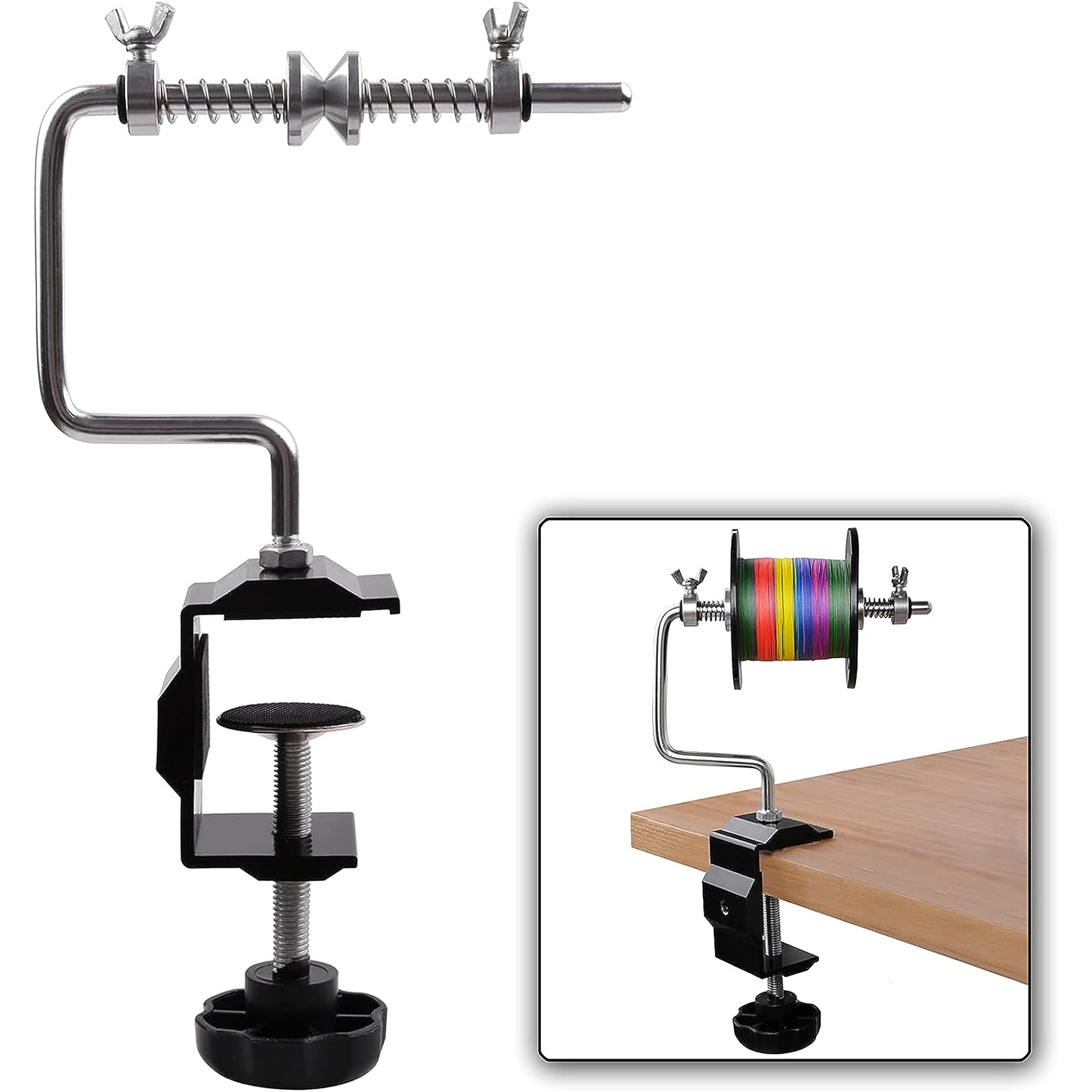 【送料無料】SHADDOCK 糸巻き機 釣りライン巻 ラインワインダー 釣り糸 巻取り 簡単 便利 固定 吸盤 釣..