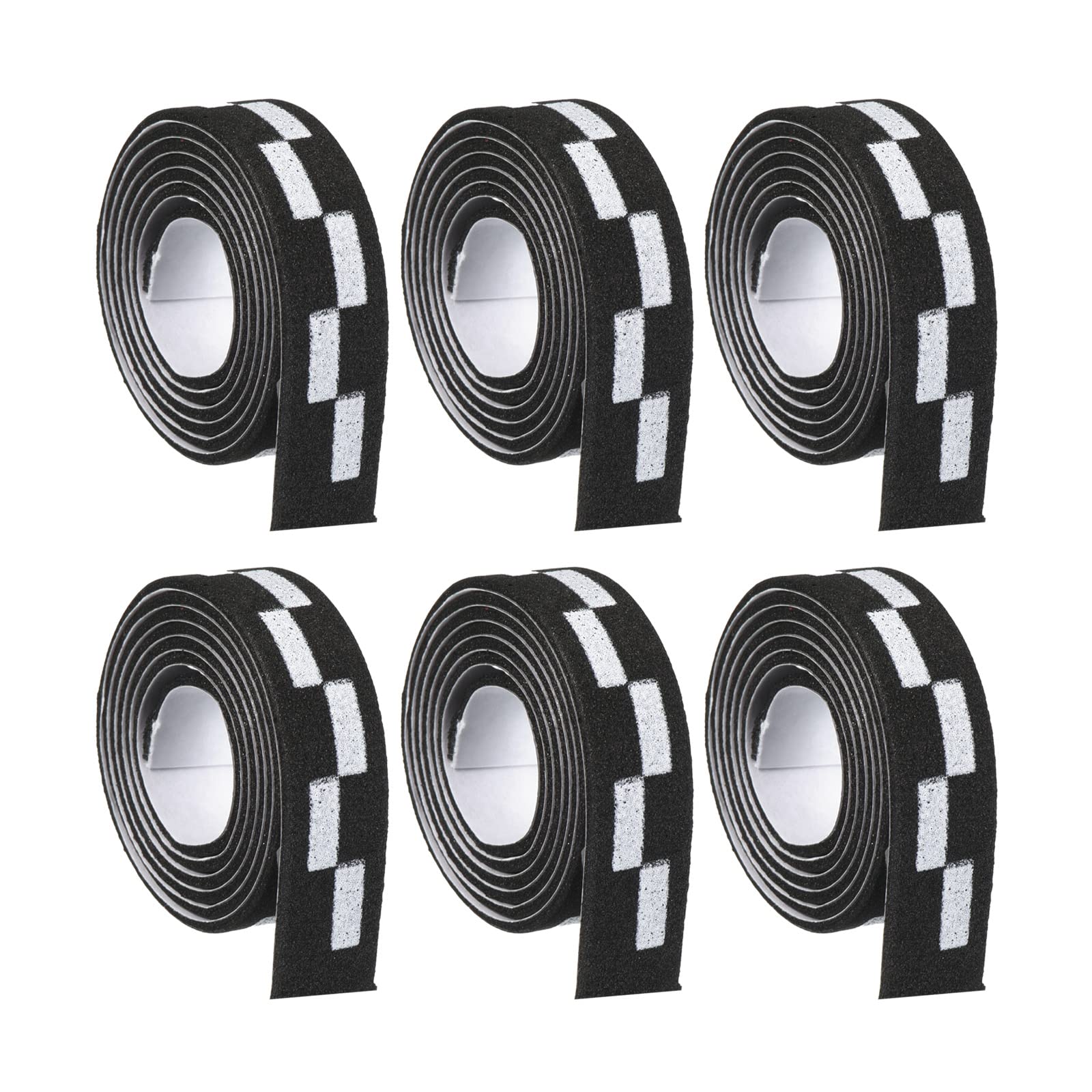 【送料無料】PATIKIL 450 mm 卓球サイドテープ 6個 ピンポンエッジテープ ゴムと刃エッジ保護 パドルラ..