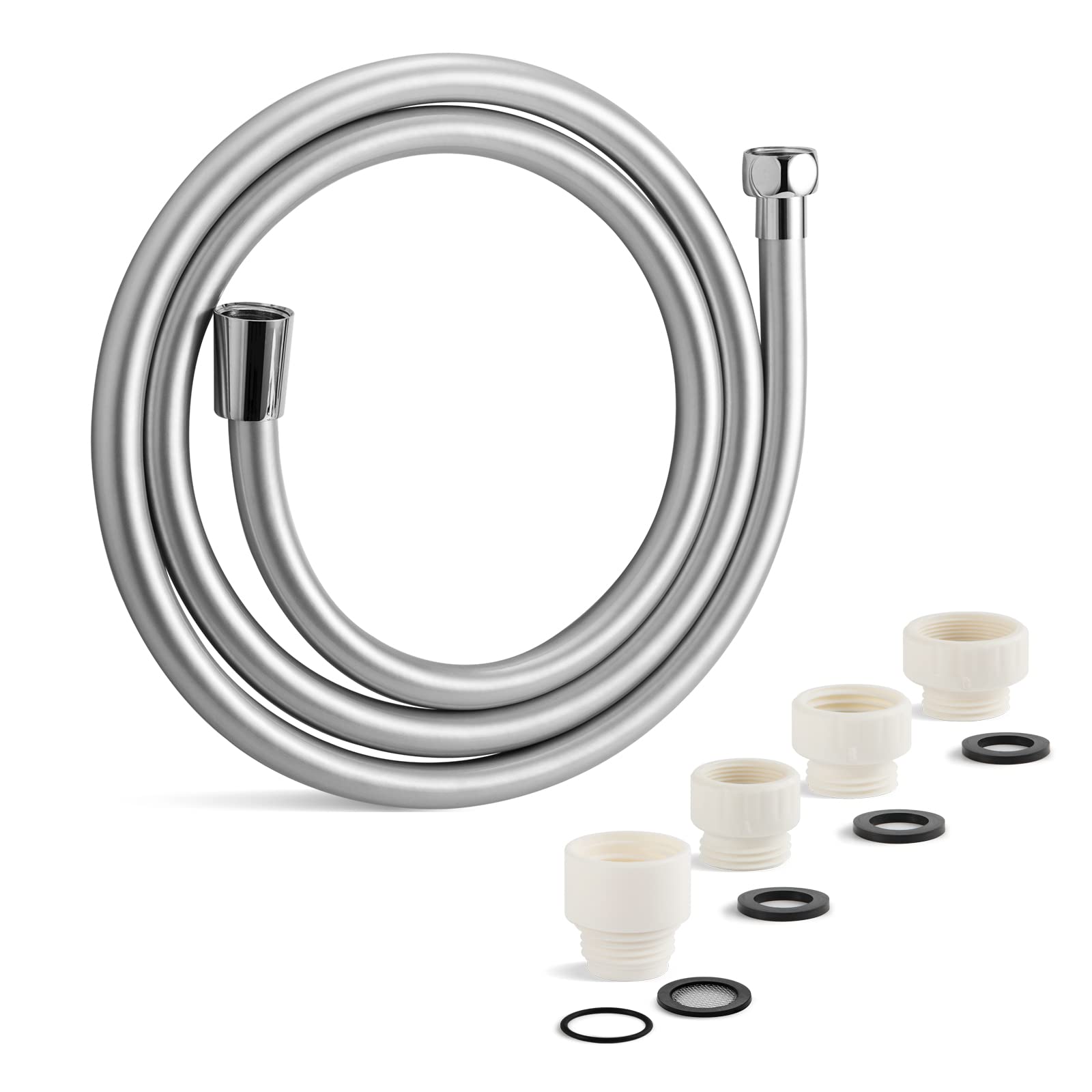 【送料無料】OFFO シャワーホース 交換用 低臭 防爆漏れ防止 耐久性シャワーほーすはPVC製です 360°自..