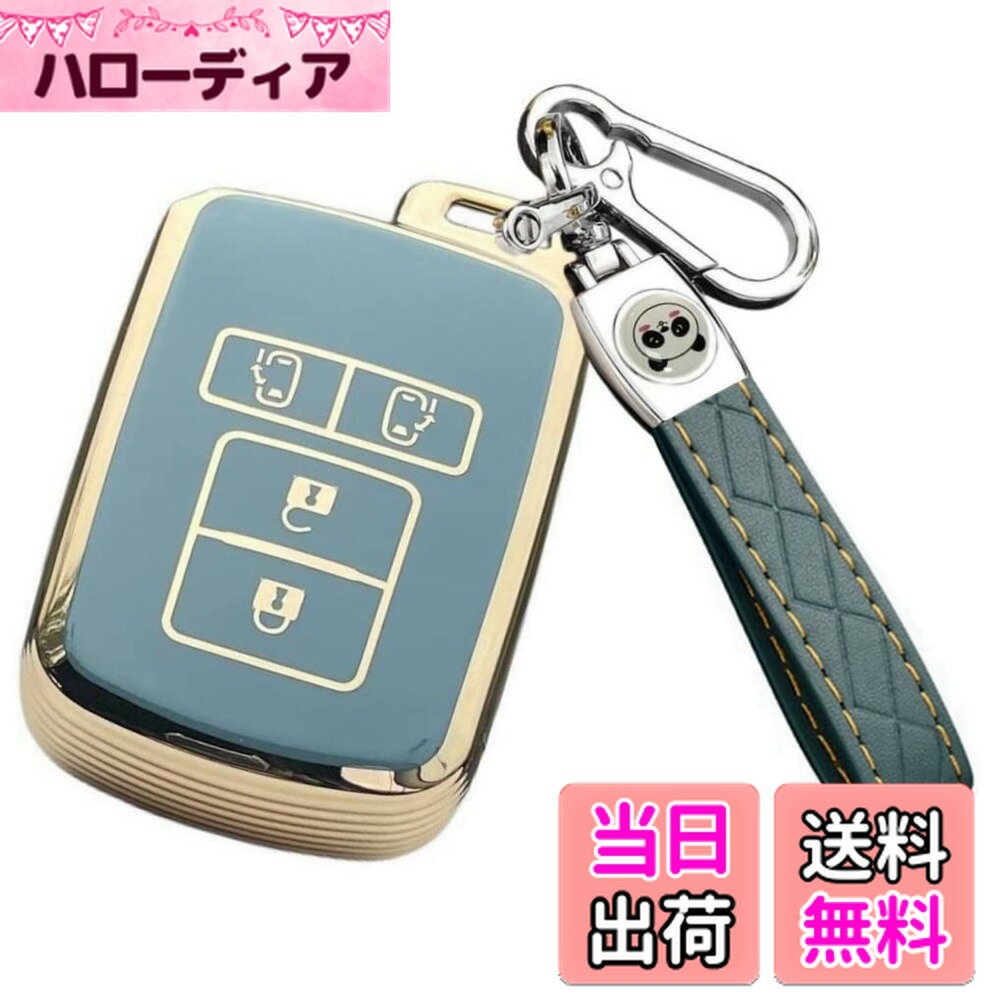 【送料無料】ZANEKOキーケース適合トヨタノア 80系 ヴォクシー80系キーカバーエスクァイア アルファード ヴェルファイア30系 シエンタスマートキーケース(ブルー)