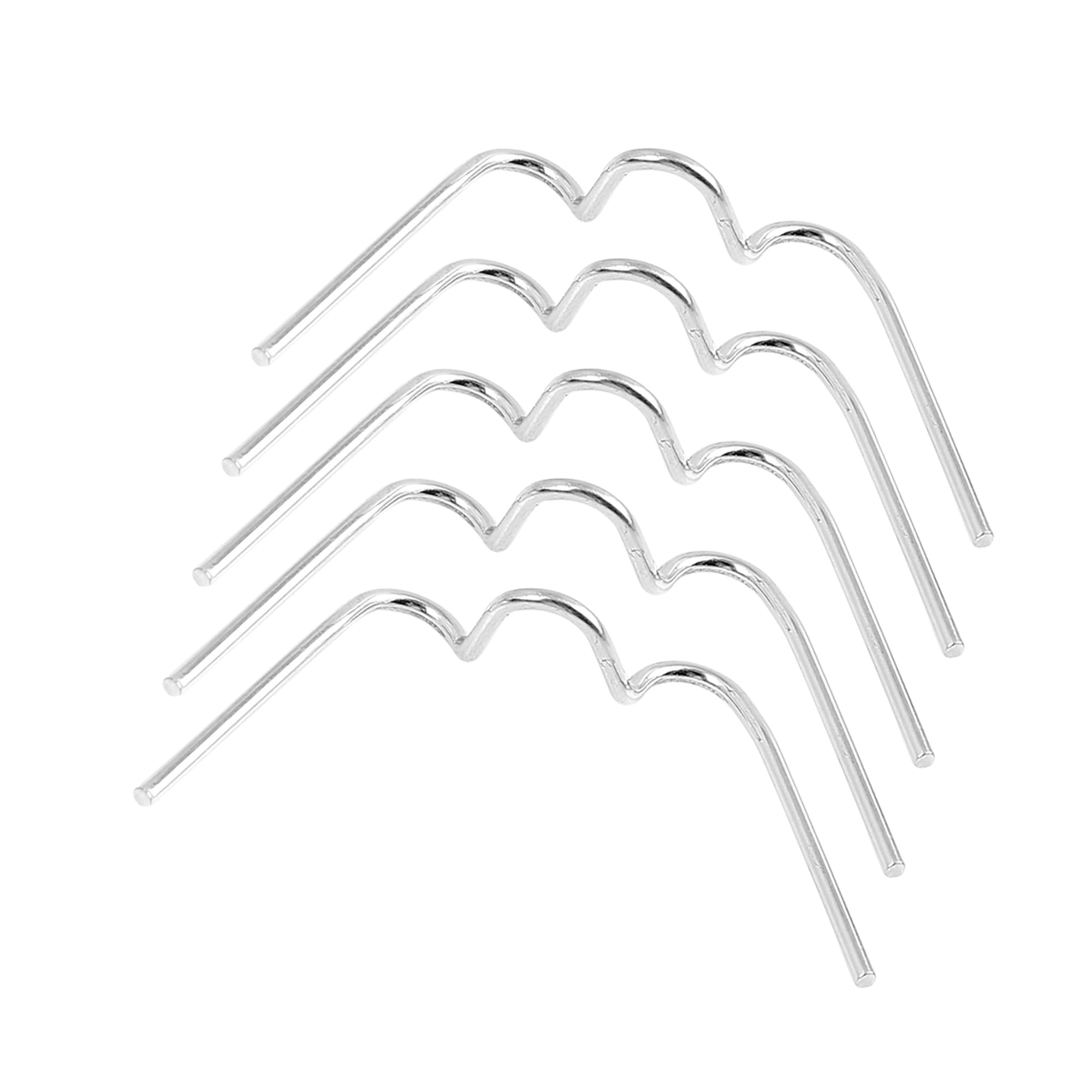 【送料無料】ACROPIX バイクファスナー スプリングクリップ 丸型ヘッドライト用 ステンレス鋼 ユニバー..