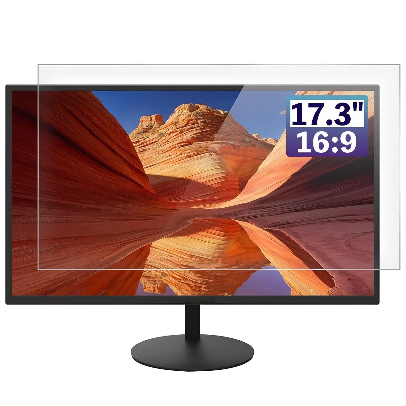 ������̵����GFCFILM 17.3����� 16:9 ���� �ݸ�ե���� �ѥ�����վ��ե���� ��������쥢 ȿ���ɻ� �����ɻ� ��ˢ�쥹�ù� ���� PC�ݸ...