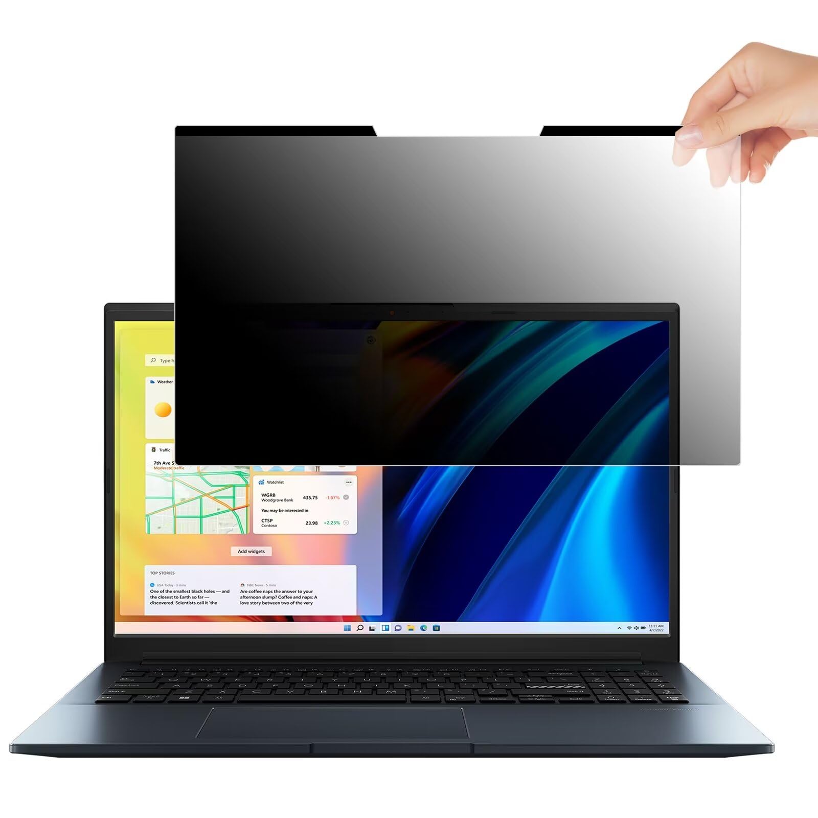 【送料無料】GFCFILM 15.6インチ(16:9) マグネット式 覗き見防止フィルム (マグネットシート幅6mmタイ..