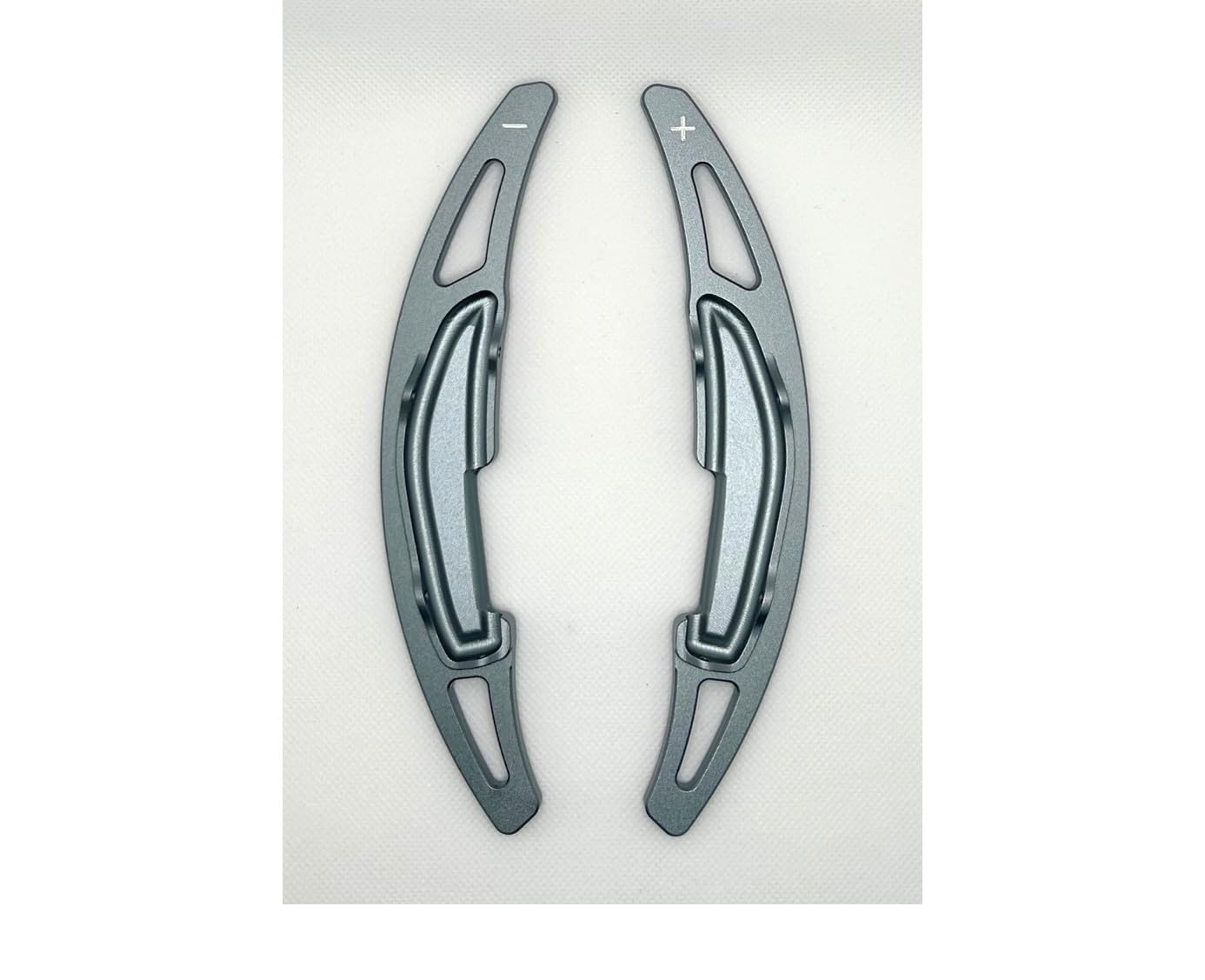 【送料無料】EVOGEAR 社外品 BMW 専用 パドルシフトカバー M2 M3(F80) M4(F82,F83) M5 M6(F12) X3M X4M X5M(F85) X6M(F86) ステアリング パドル シフト エクステンション アクセサリー カスタム パーツ (灰)