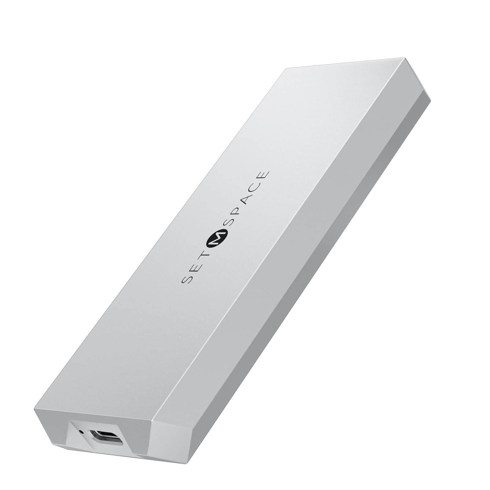 【送料無料】SETMSPACE m.2 ssd 外付けケース 20Gbps 高速転送nvme ケース 2230/2242/2260/2280 M key/ M+B key対応 4TB【USB C to USBA/C ケーブル付き】 ケーブル長さ30cm