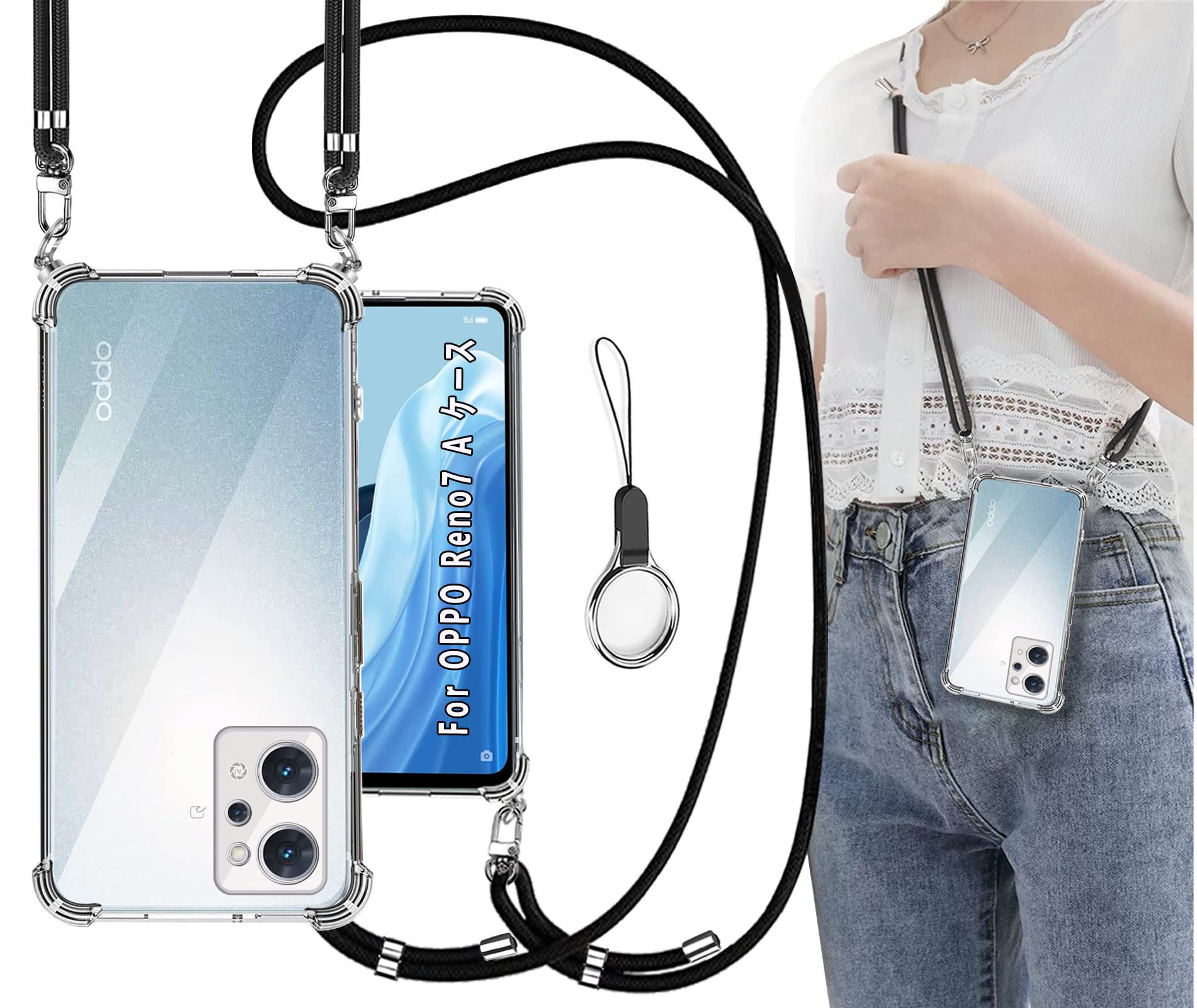 ������̵����OJBSEN OPPO Reno9 A ������ OPPO Reno7 A OPG04 ������ [���ȥ�å�2���դ�] Ĵ���ǽ�� �������� ������...