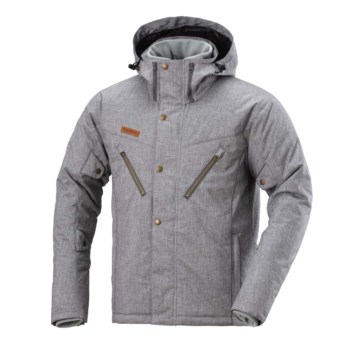 【送料無料】南海部品ナンカイ(NANKAI)SDW-8123A カジュアルタウン パーカージャケット_ダークグレー_LL