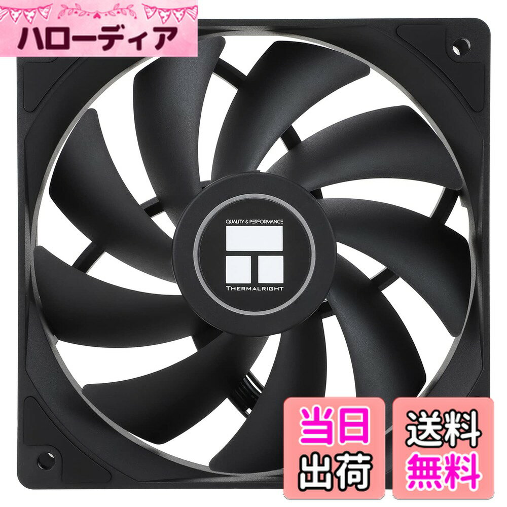【送料無料】Thermalright TL-C12C CPUファン 120mm ケースクーラーファン、4Pin PWM 静音コンピュータ..