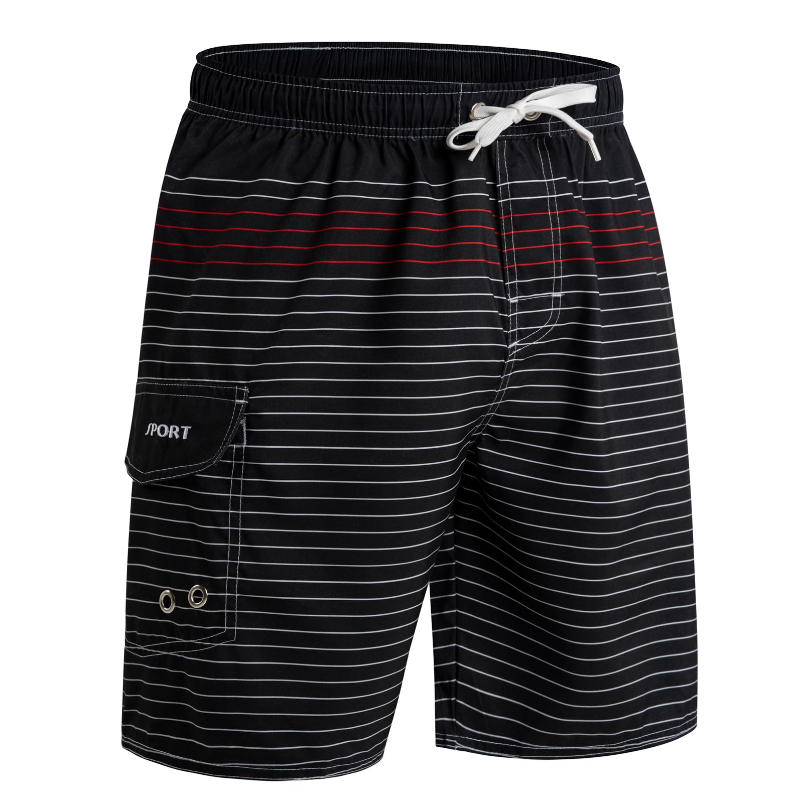 【送料無料】[KEFITEVD] 海水パンツ メンズ インナー付き 速乾 水着 大きいサイズ サーフパンツ 水陸両..