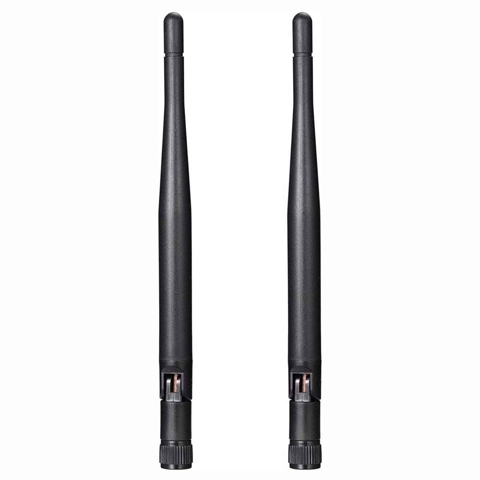 【送料無料】BINGFU 2.4GHz・5GHZ 3dbi ブースターアンテナ WIFIアンテナ 無指向性 RP-SMAプラグ WiFi..