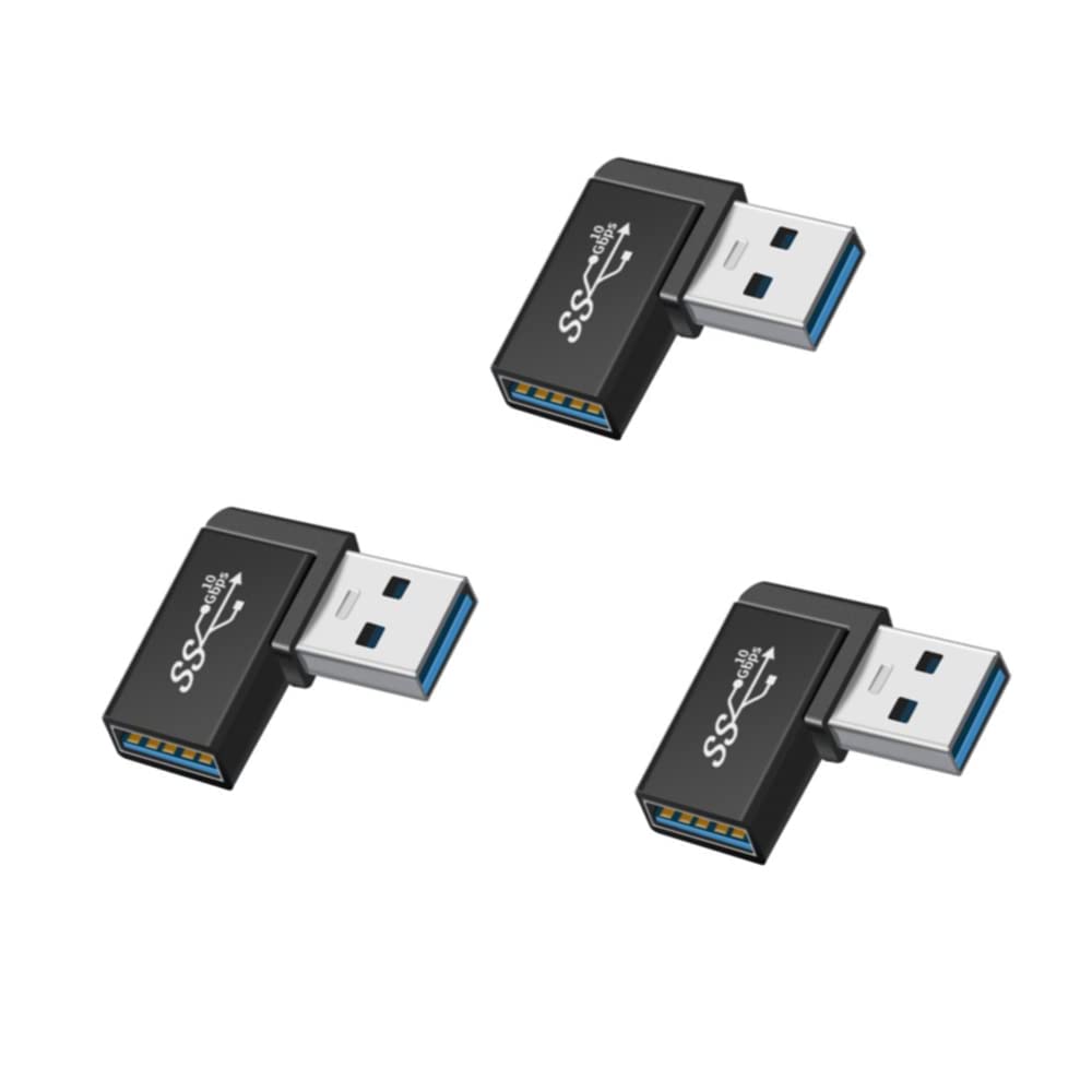 ������̵����YFFSFDC USB�Ѵ������ץ� 3�ĥ��å� USB3.0 �᥹���饪���Ѵ����ͥ��� USB ���ͥ��� USB 3.0 �����ץ� 90�� L�� ľ...