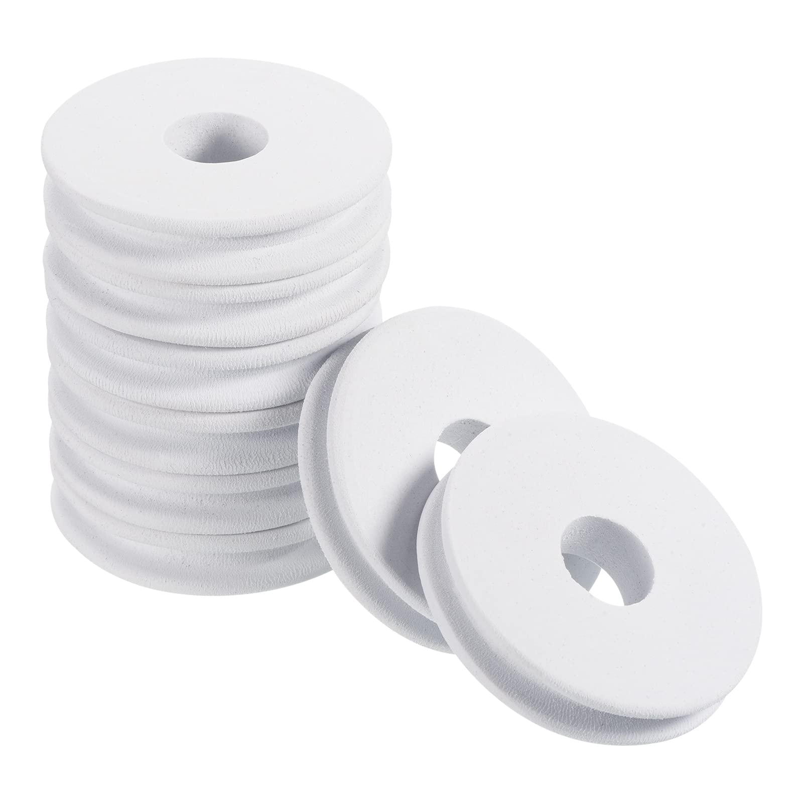 【送料無料】PATIKIL 57mm 釣り糸スプール 50個 EVAフォーム 釣り巻き板プレート フライ釣りギアオーガ..