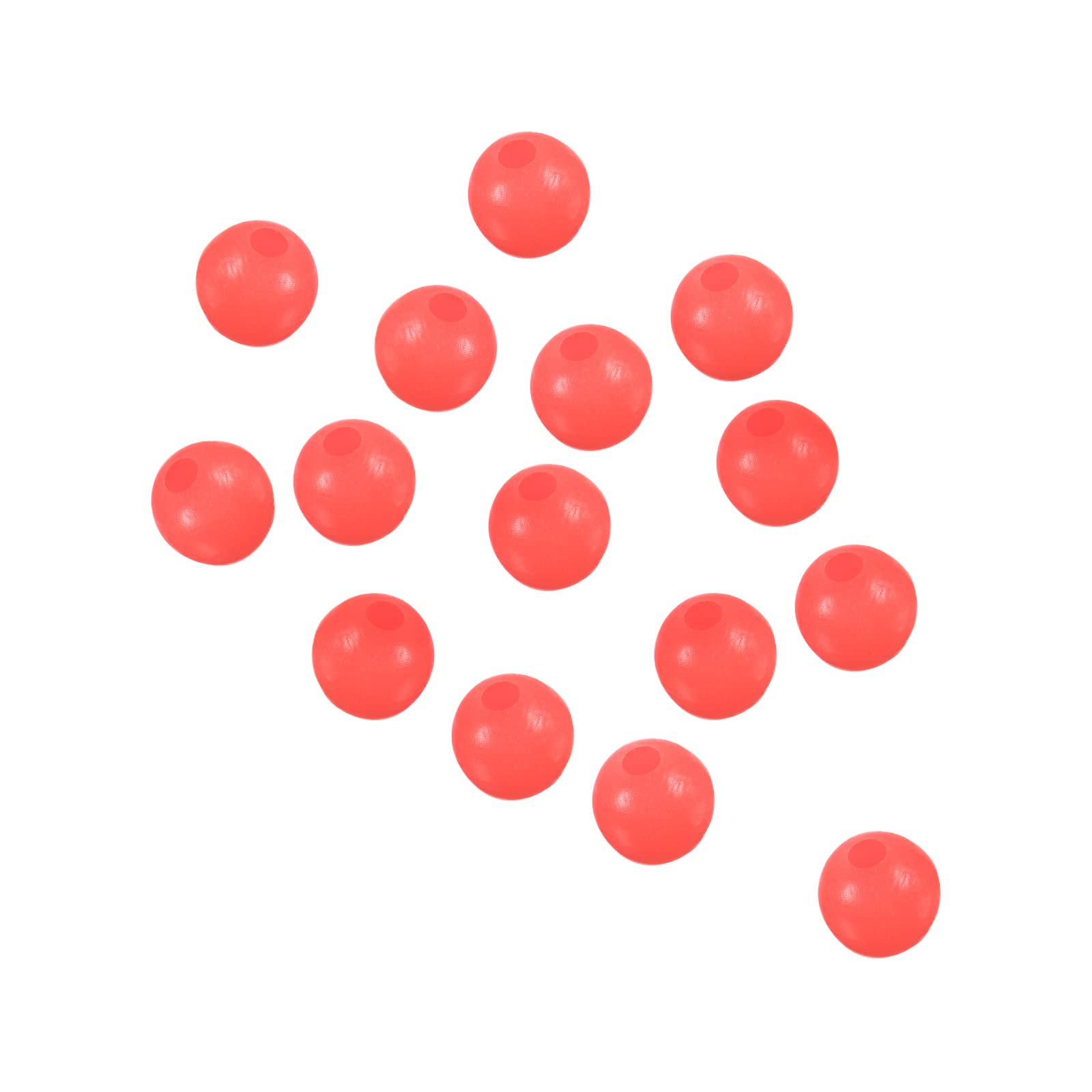 【送料無料】PATIKIL 5mm ルミナス釣りビーズ 200個 プラスチック グロー 釣り餌 卵 リグ ビーズ タッ..