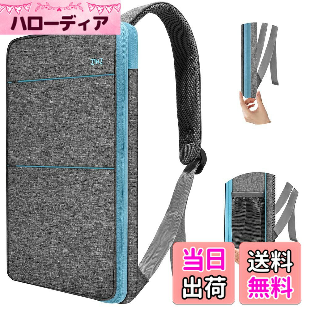 【送料無料】[ZINZ] 超薄 拡張可能 PCバックパック ビジネスリュック USB充電ポート 耐水性 スクール バックパック トラベル バックパック すべてのモデル MacBook Air/Pro 13"-14" XPS 13 Surface 13.5" およびほとんどの 13"-14" パソコンに対応,G03BL01