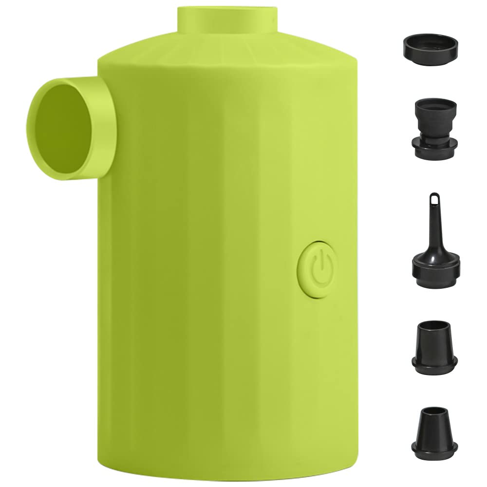 【送料無料】Glvaner 電動エアーポンプ ミニエアーポンプ USB充電式 大容量バッテリー 5種類のノズル付..