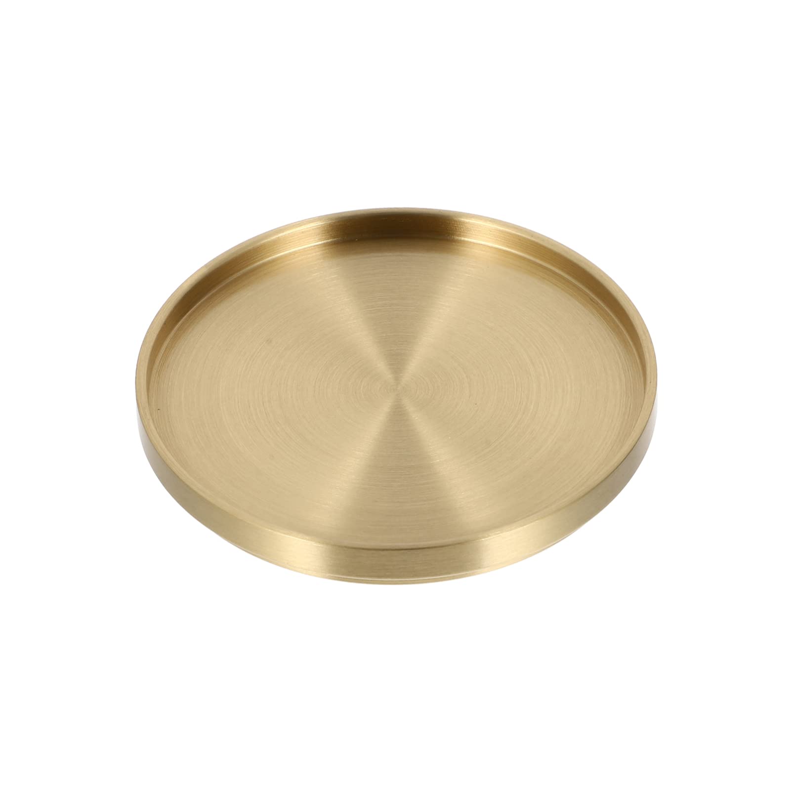 【送料無料】WINOMO コースター 真鍮 コーヒーテーブル装飾 ユニークなキッチン用品 ゴールドコースター 丸型 小物収納 家庭用 オフィス用 新築祝い プレ...
