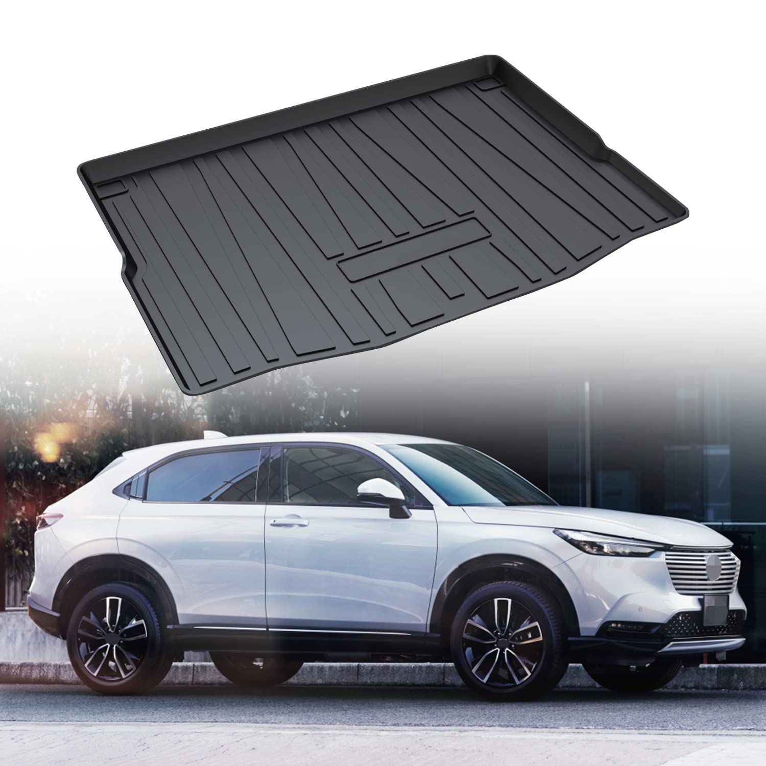 【送料無料】【RUIYA】ホンダ 新型ヴェゼル rv系 ラゲッジマット トラックマットヴェゼル rv ラゲッジ..