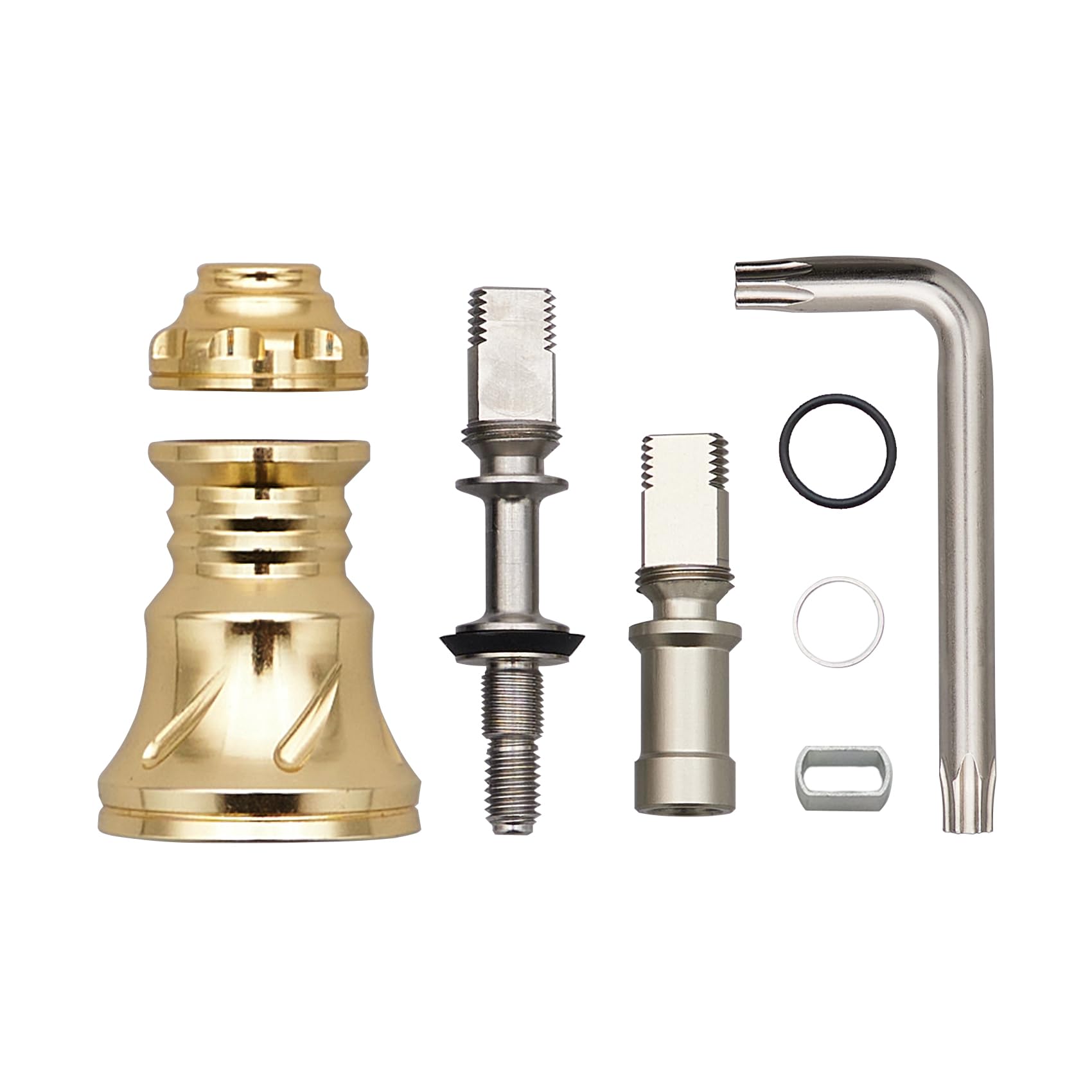 【送料無料】HEIGHTEN 改良 リール ハンドル スカート V3.0 HEIGHTEN スピニングリール ハンドル専用 (ゴールド) (165)