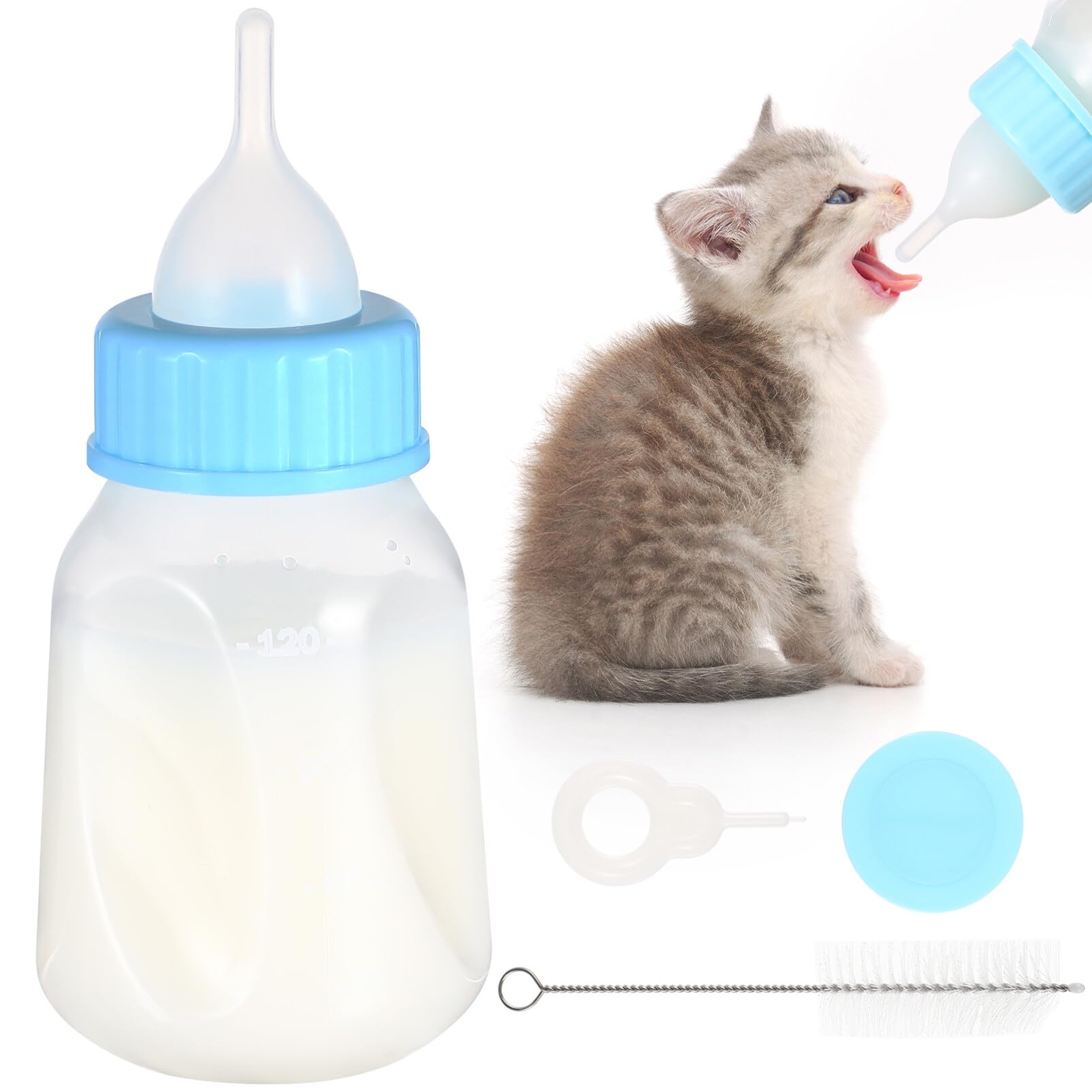 【送料無料】LEDMOMO ペット哺乳瓶 120ml 子猫 ミルク 哺乳瓶 子犬 子猫 栄養補給 水分補給 ペット ミ..