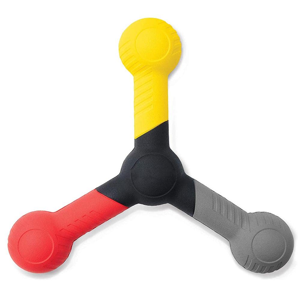 【送料無料】Excras 反応速度トレーニングロッド 手と目の協調と速度を改善 反応速度トレーニングバー 運動能力 改善反応速度 子供のコーディネーショントレーニング 三角 ポリウレタン 軽い　怪我しない　20*20*4cm