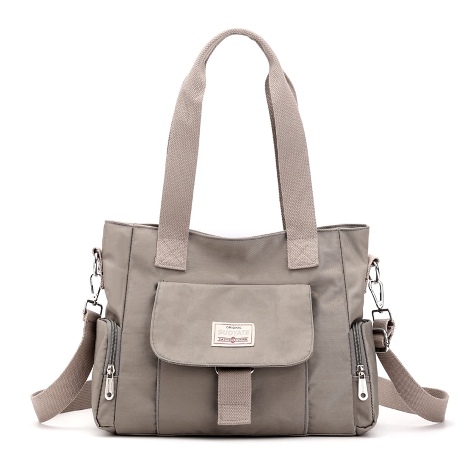 【送料無料】[Blostirno] ショルダーバッグ レディース 斜めがけ 大容量 トートバッグ ナイロン 軽量 ..