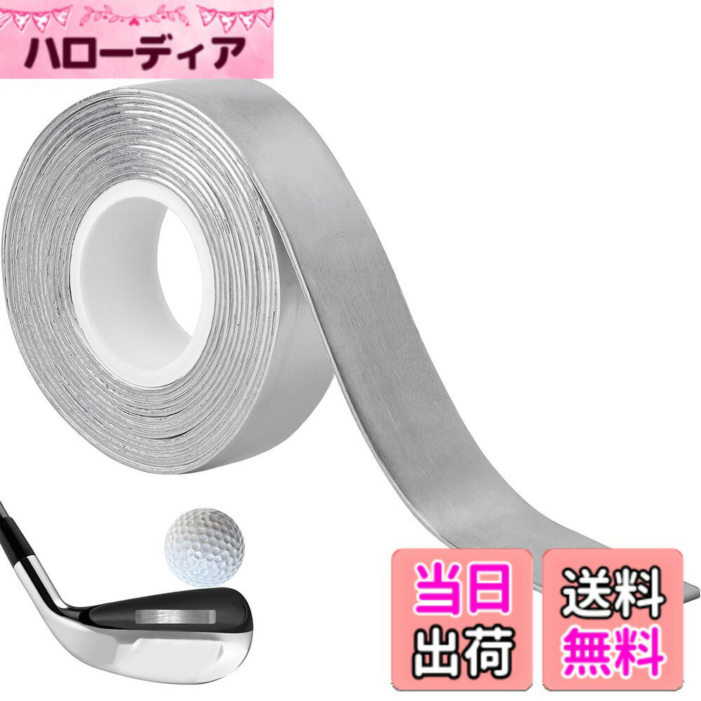 【送料無料】Phyxiul ゴルフ 鉛テープ ゴルフメンテナンス用品 バランステープ ゴルフ鉛箔テー プ 薄型 ウエイトバランサー ゴルフクラブ 手入れ 保護製品 1.2cm*107cm 30g （1ロール）