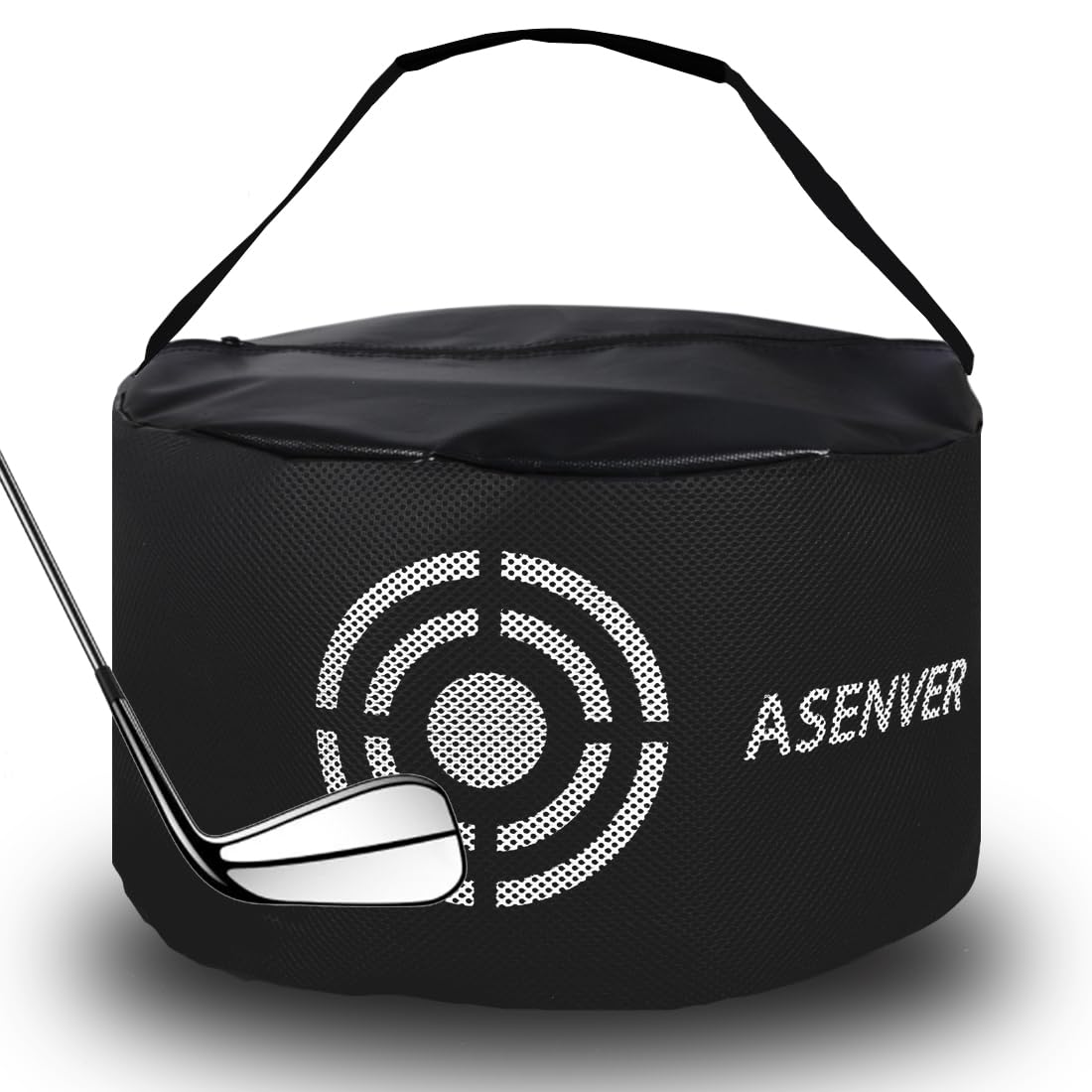 【送料無料】Voodans ゴルフスイングバッグ 消音 ゴルフインパクトバッグ ゴルフ練習用バッグ ゴルフ練習器具 消音メッシュ 静音 衝撃吸収 騒音軽減 高耐久の生地 初心者 自宅練習