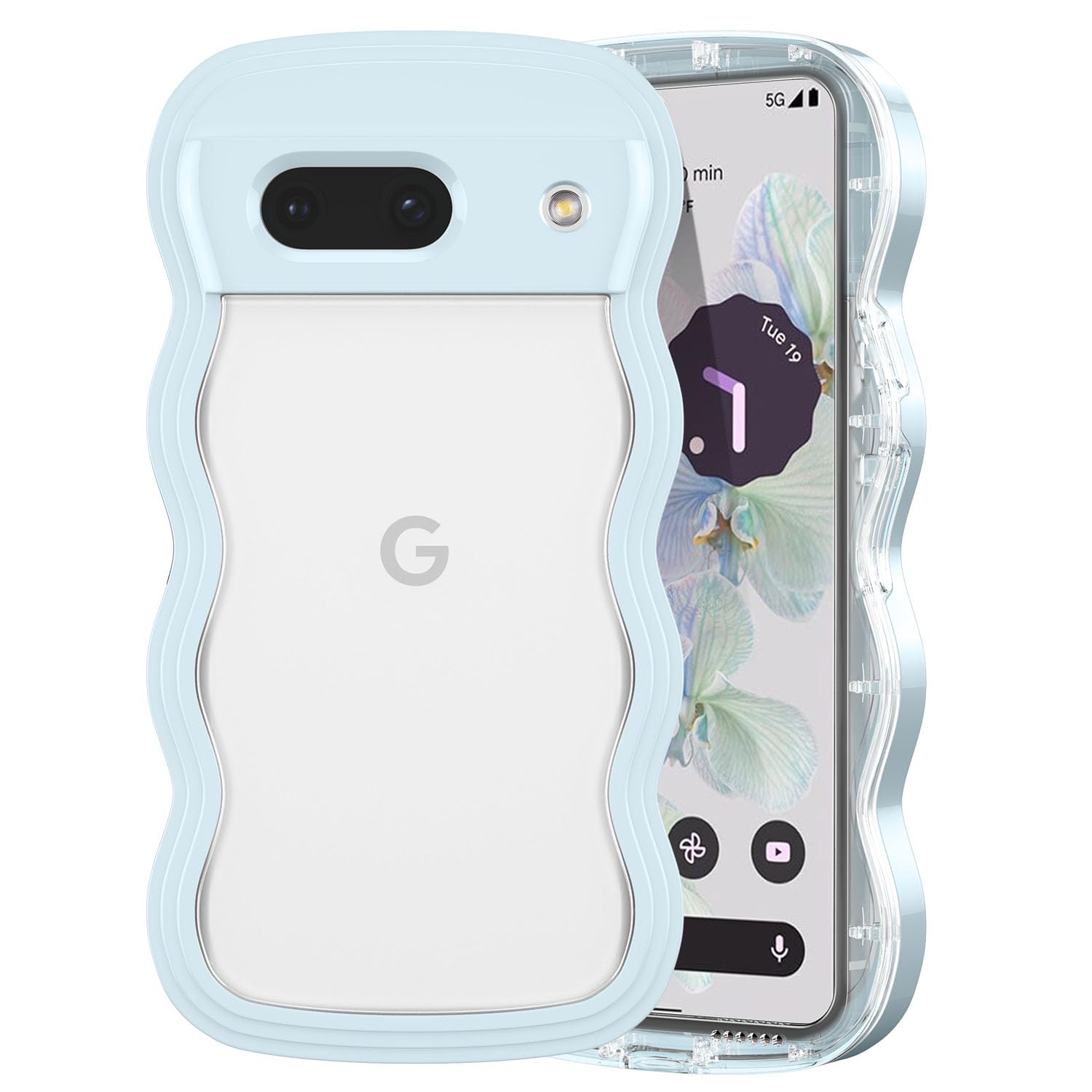������̵����QLTYPRI Google Pixel8a ������ ���ꥢ �������� �ԥ����� 8A ���ե� TPU ���ͤ��� Ʃ�� ������ ������� �ڹ� �İ�...