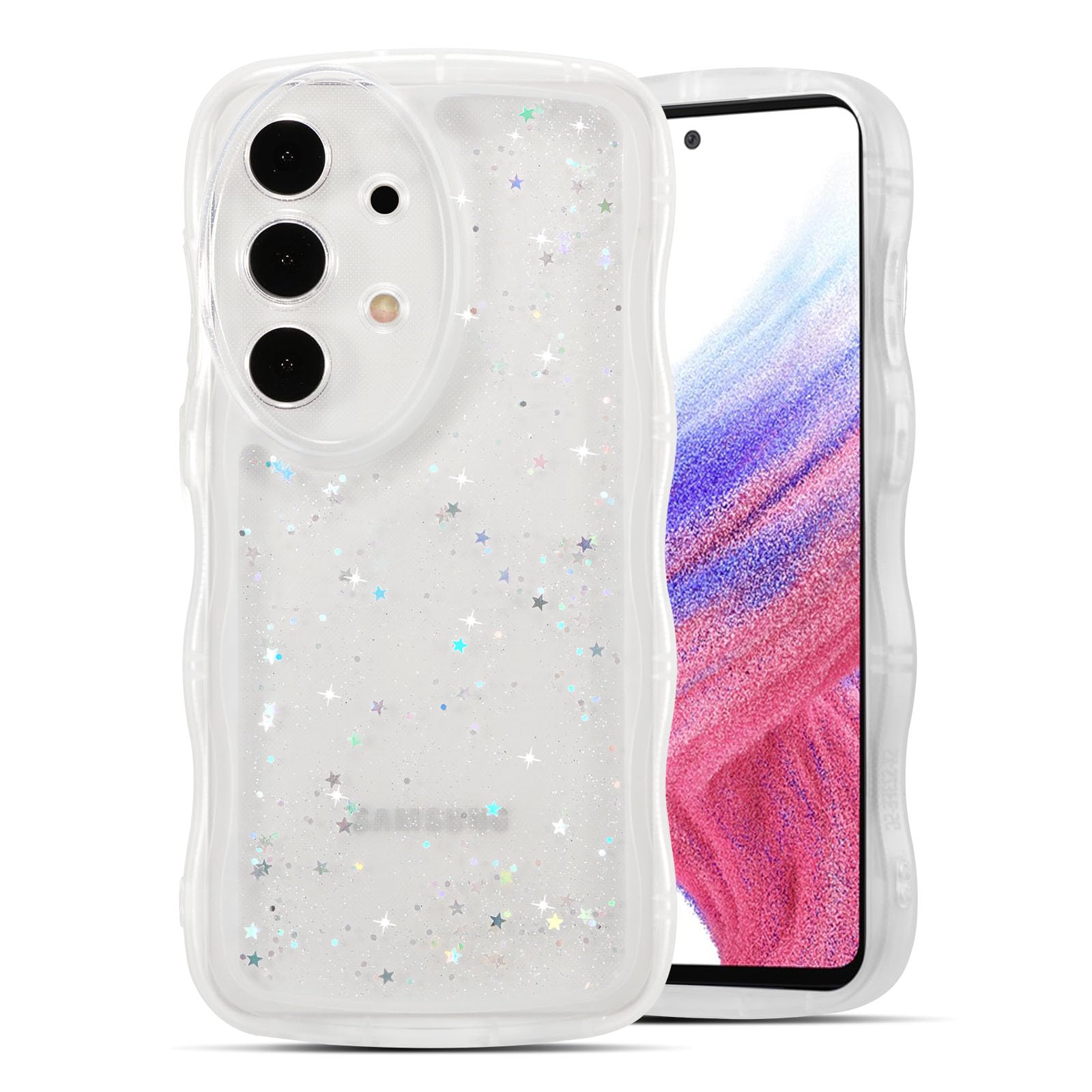 ������̵����QLTYPRI Galaxy A53 5G ������ ���ꥢ TPU ���С� �������� ������� �ڹ� �İ��� �������� ����å��� Ʃ�� ���� ����...