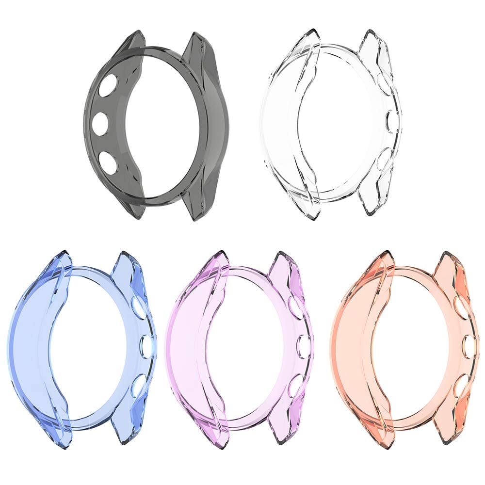 【送料無料】Miimall【5枚入り】対応Garmin(ガーミン) Approach S62専用ケース ガーミン Approach S62 カバー ソフト TPU材質 ぴったり対応 擦り傷防止 軽量 防衝撃 Garmin Approach S62 保護ケース バンパー(2.0)